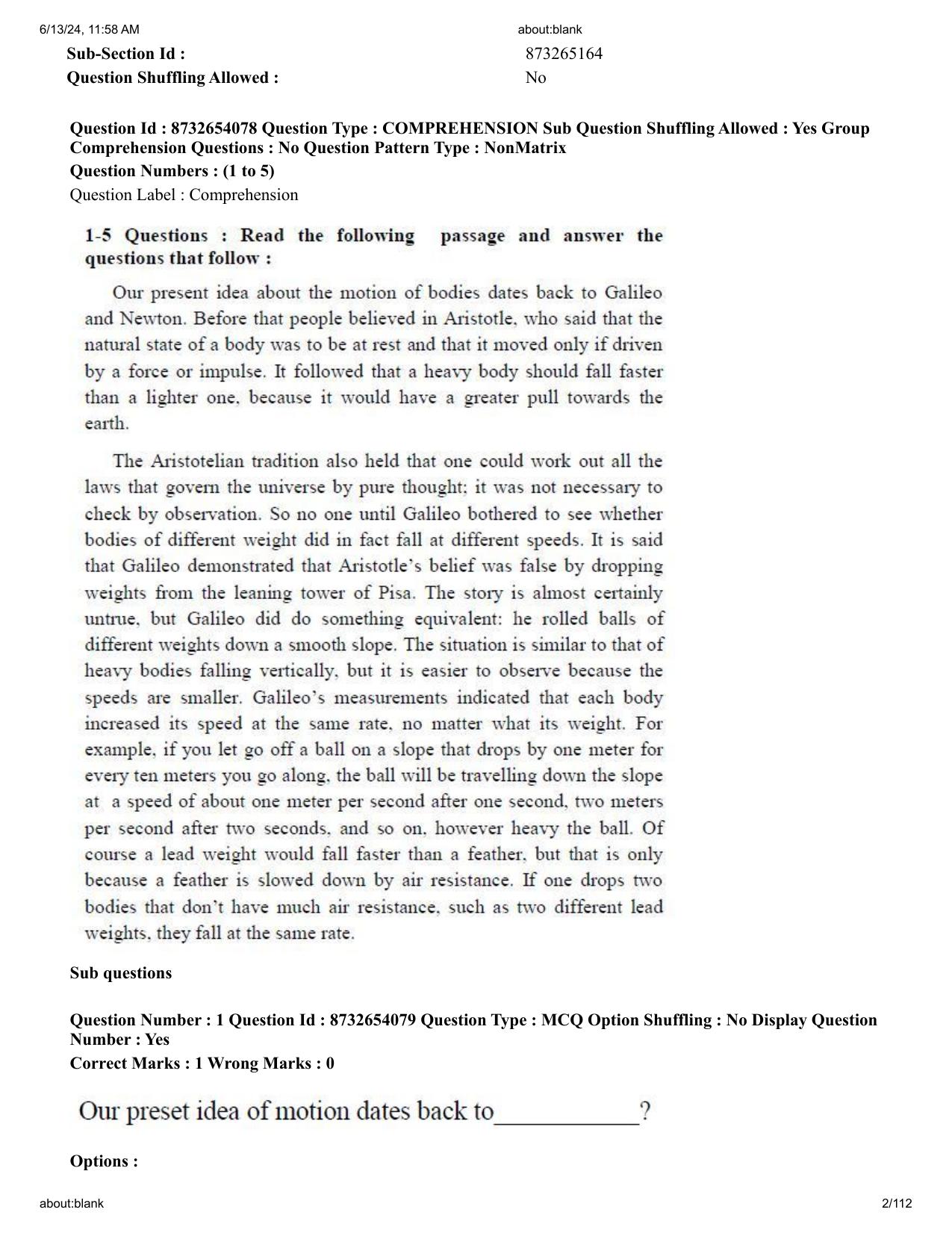 AP EDCET 2024 Biological Science Question Paper with Answer Key (URDU) - Page 2