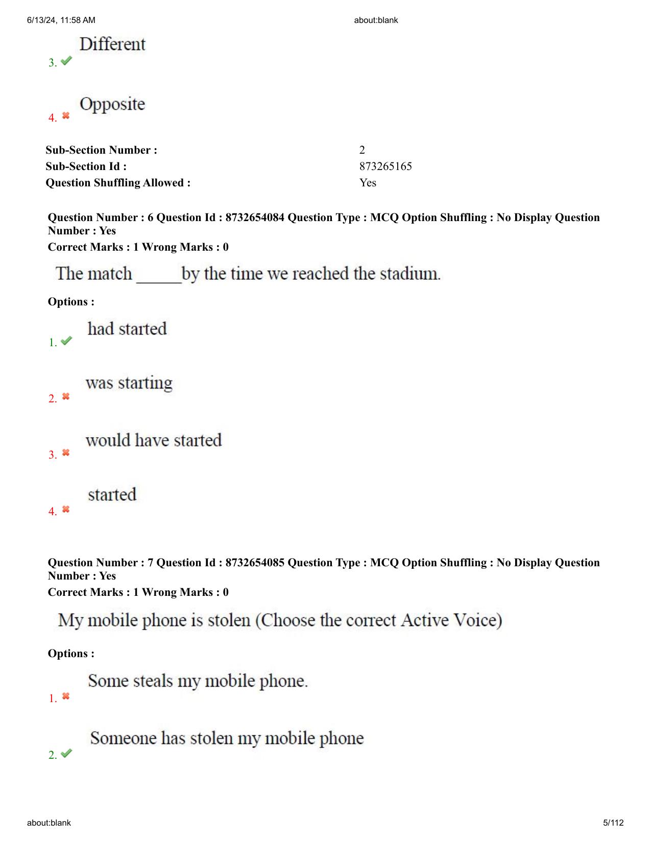AP EDCET 2024 Biological Science Question Paper with Answer Key (URDU) - Page 5