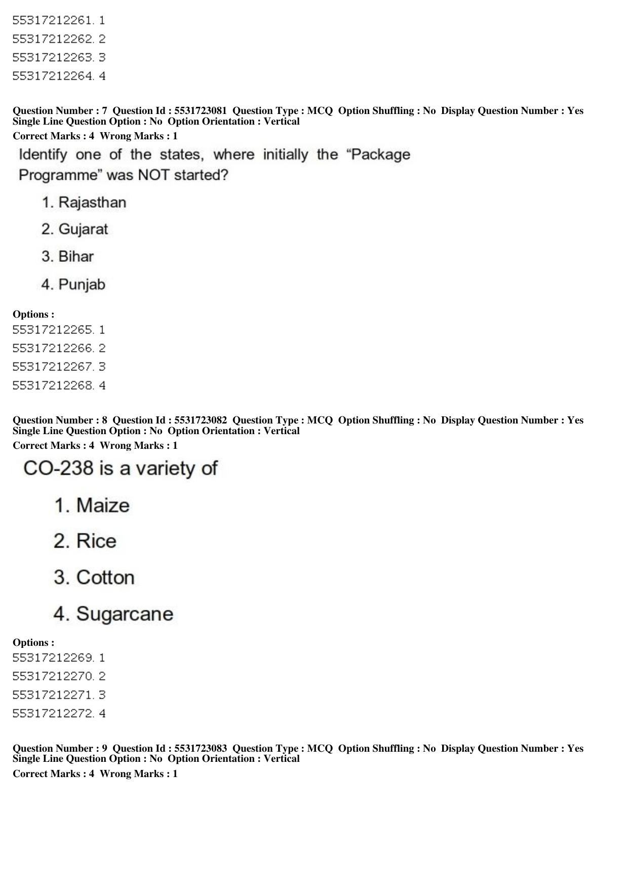 ICAR AIEEA PG 2019 SOCIAL SCIENCES Question Paper - Page 4