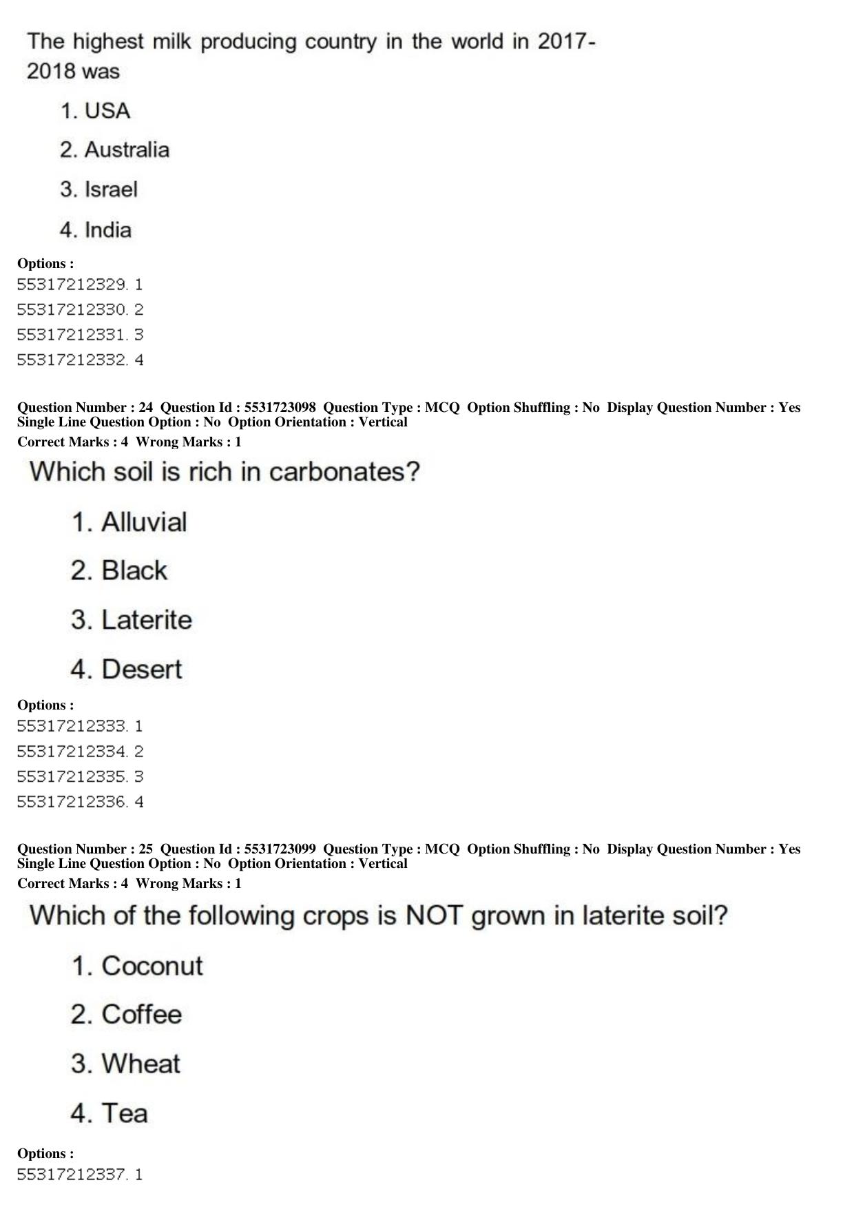 ICAR AIEEA PG 2019 SOCIAL SCIENCES Question Paper - Page 10