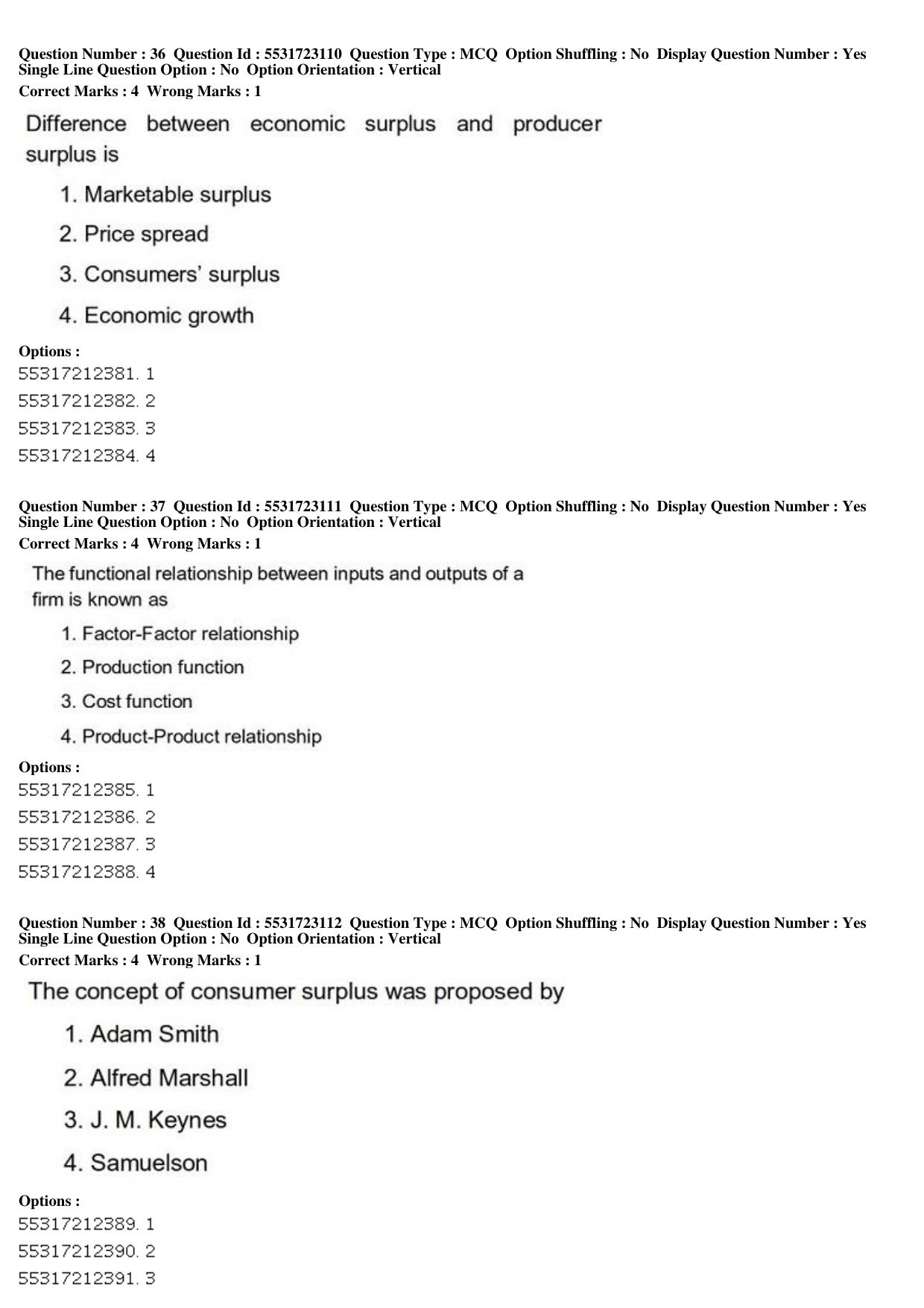 ICAR AIEEA PG 2019 SOCIAL SCIENCES Question Paper - Page 15