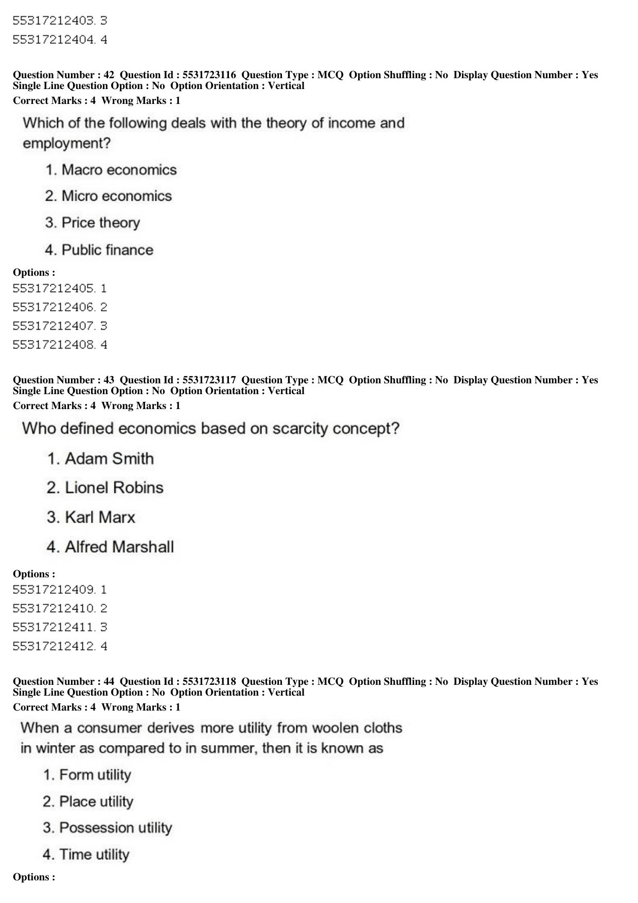 ICAR AIEEA PG 2019 SOCIAL SCIENCES Question Paper - Page 17