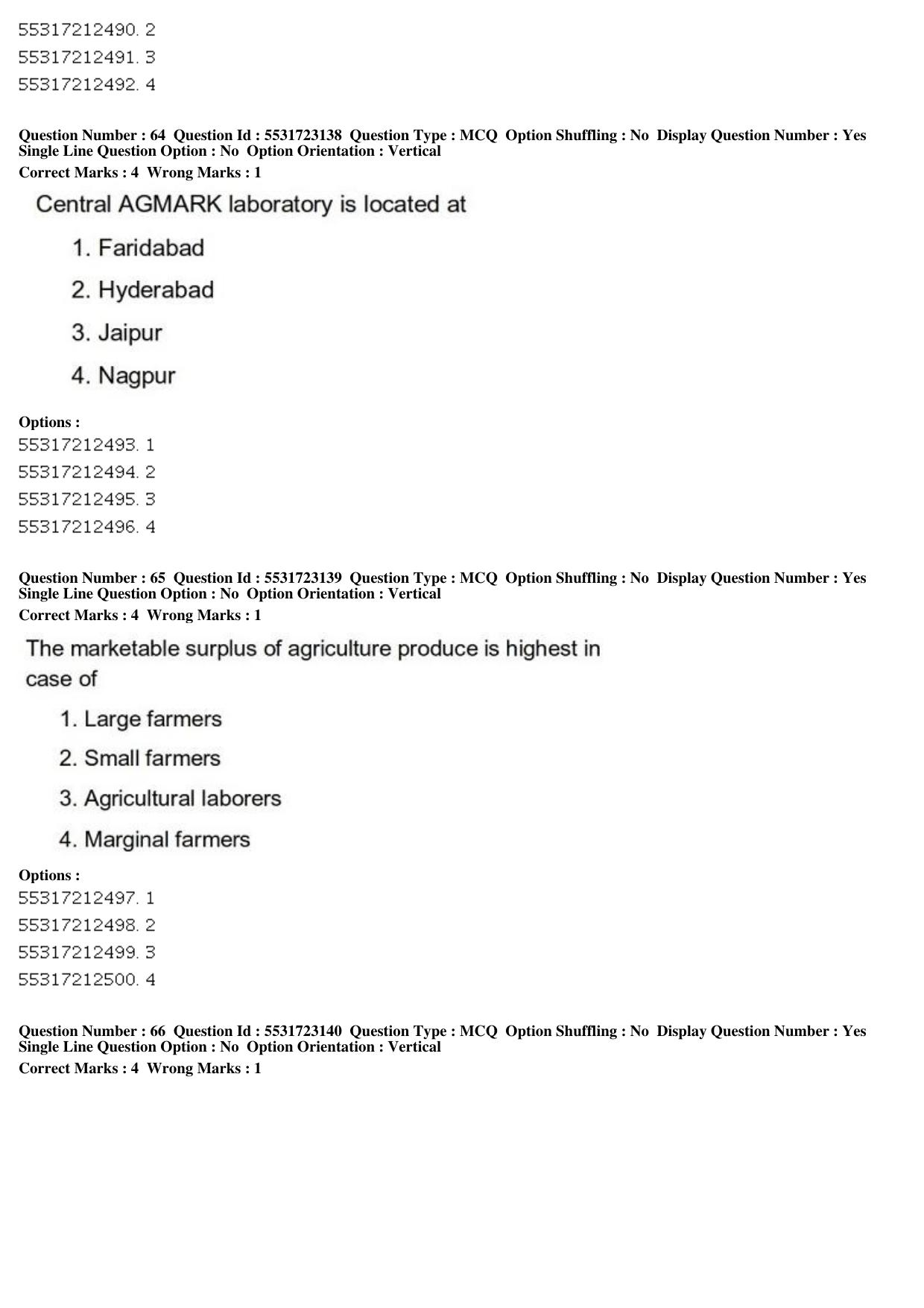 ICAR AIEEA PG 2019 SOCIAL SCIENCES Question Paper - Page 25