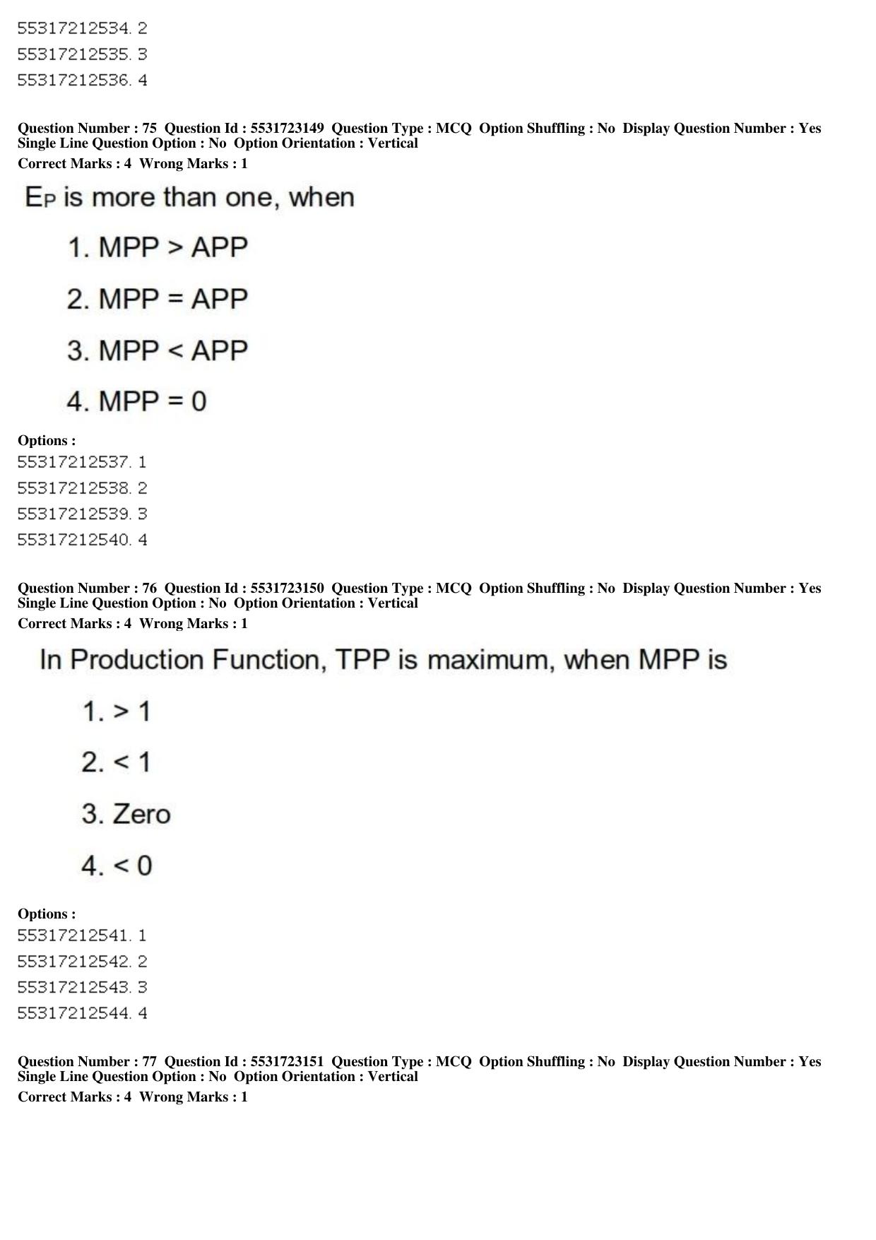 ICAR AIEEA PG 2019 SOCIAL SCIENCES Question Paper - Page 29
