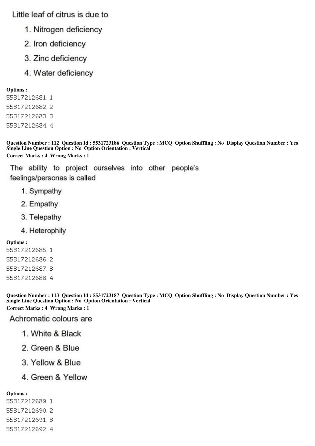 ICAR AIEEA PG 2019 SOCIAL SCIENCES Question Paper - Page 42
