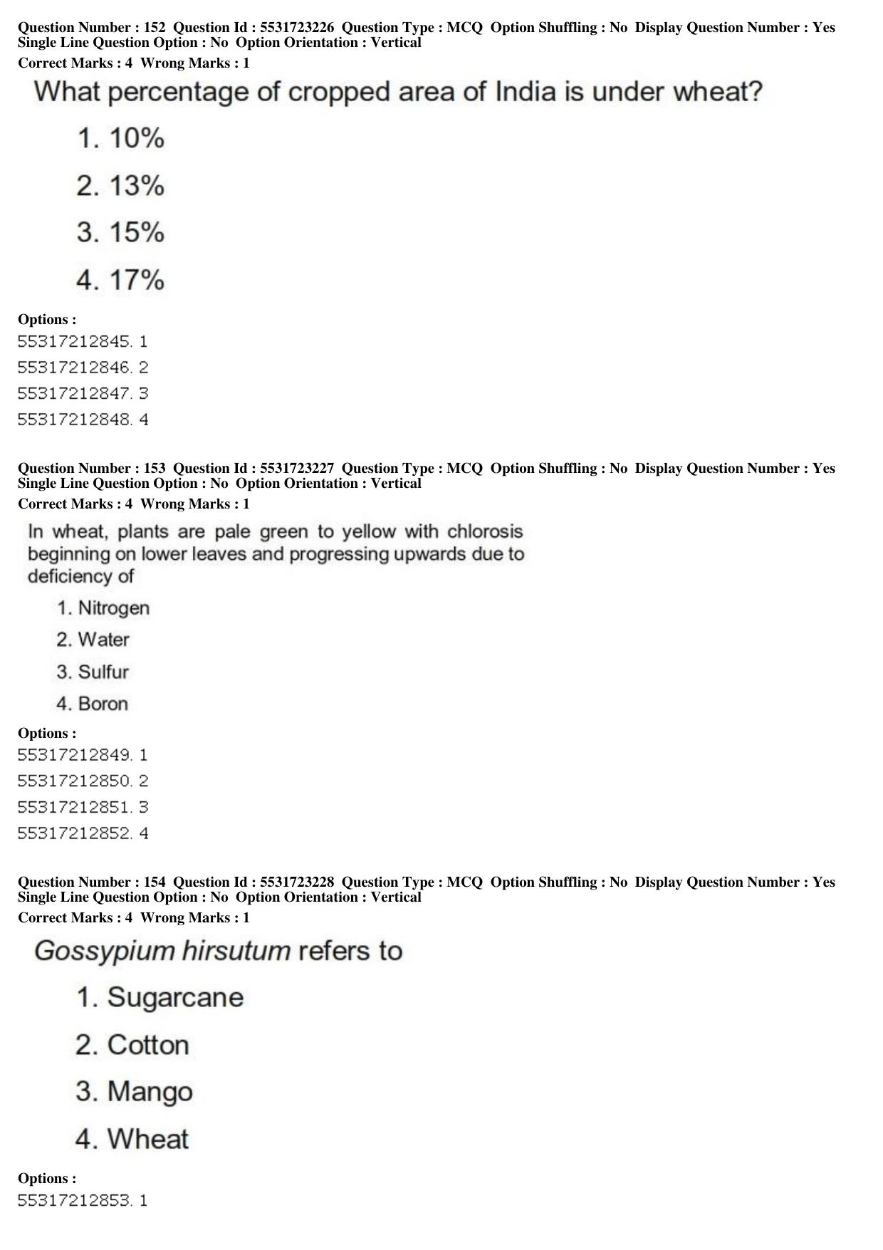 ICAR AIEEA PG 2019 SOCIAL SCIENCES Question Paper - Page 56