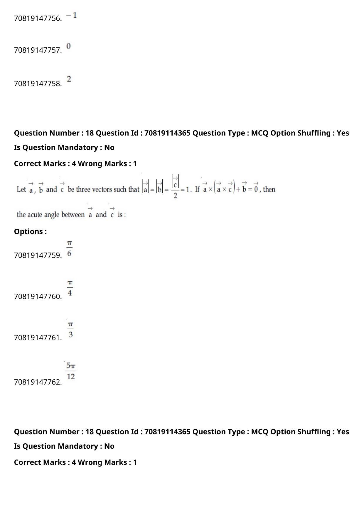 JEE Mains 2021: B.Arch Telugu (Shift 2) 23-02-2021 Question Paper - Page 20