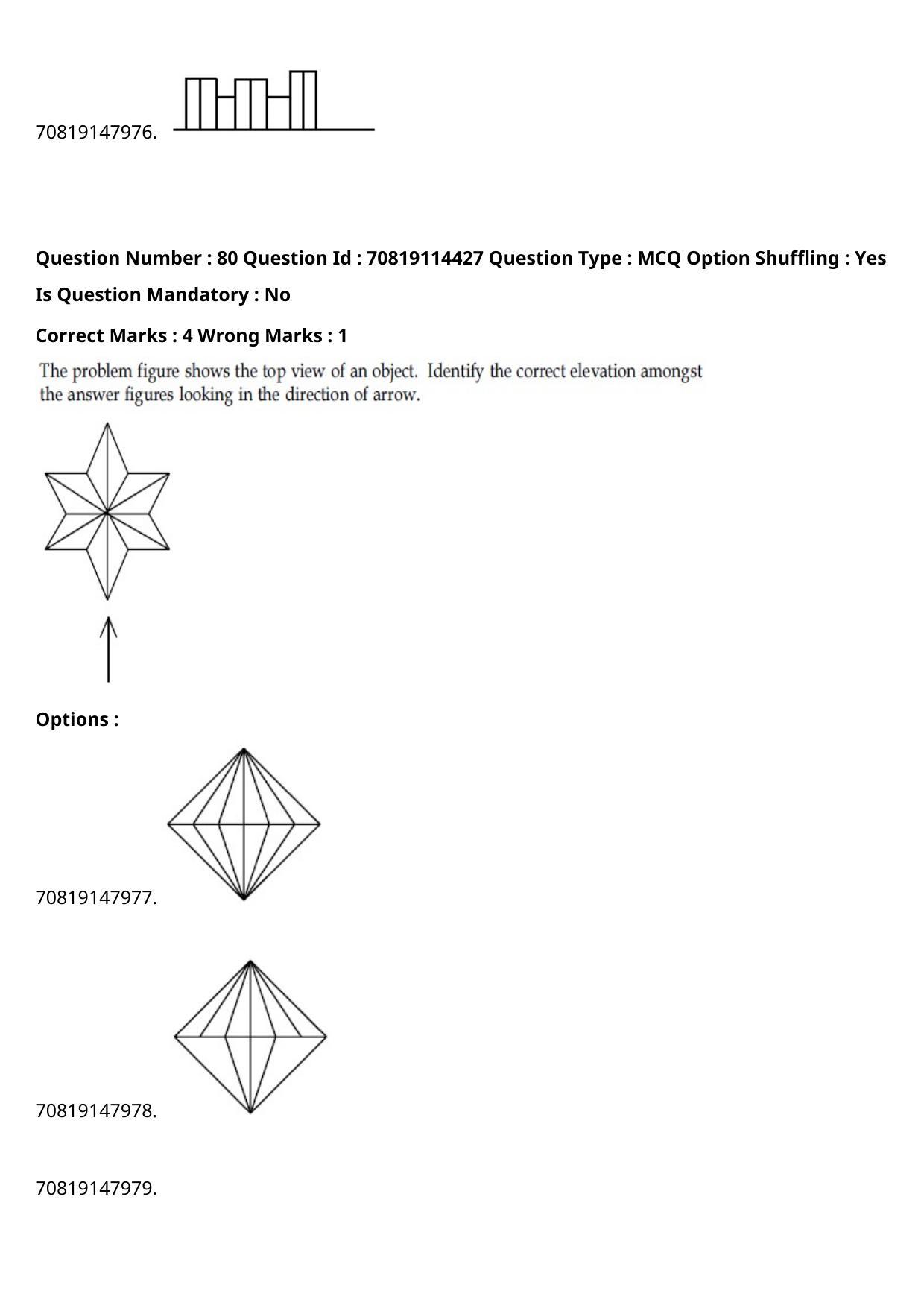 JEE Mains 2021: B.Arch Telugu (Shift 2) 23-02-2021 Question Paper - Page 110