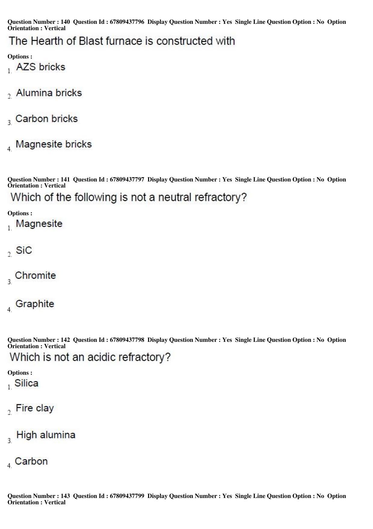 AP ECET 2019 - Ceramic Technology Question Paper With Preliminary Keys Shift1 - Page 48