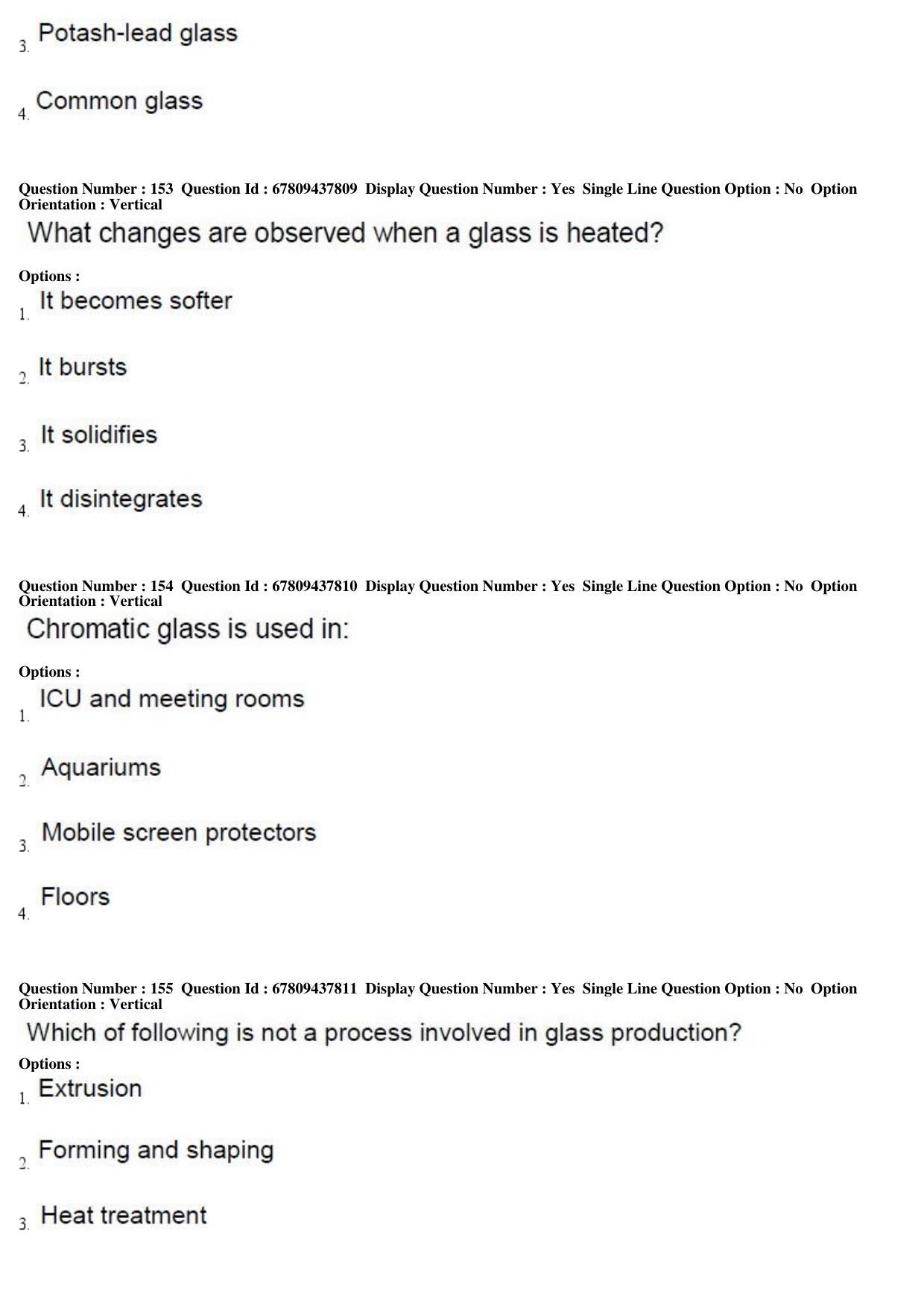 AP ECET 2019 - Ceramic Technology Question Paper With Preliminary Keys Shift1 - Page 52