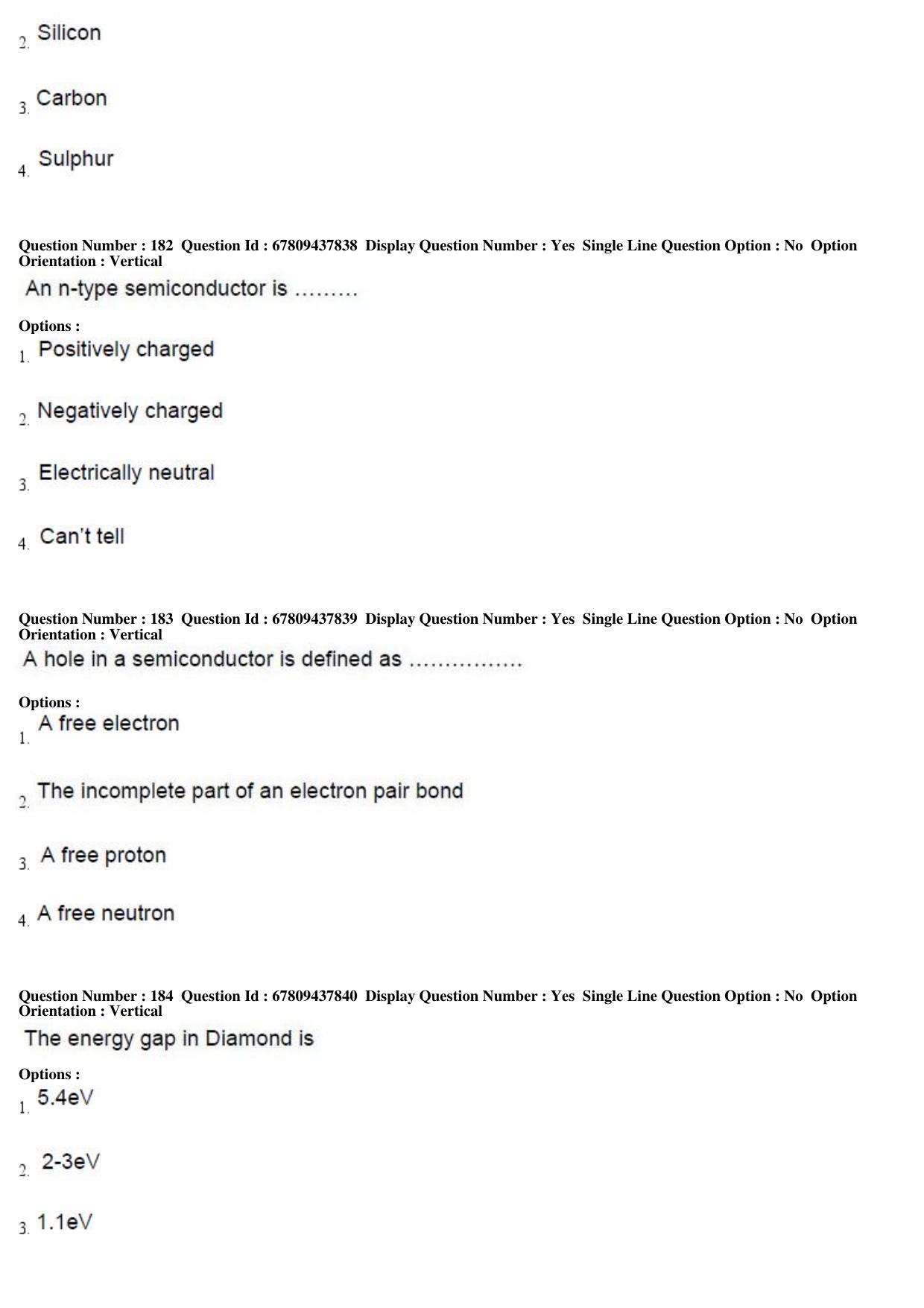 AP ECET 2019 - Ceramic Technology Question Paper With Preliminary Keys Shift1 - Page 61