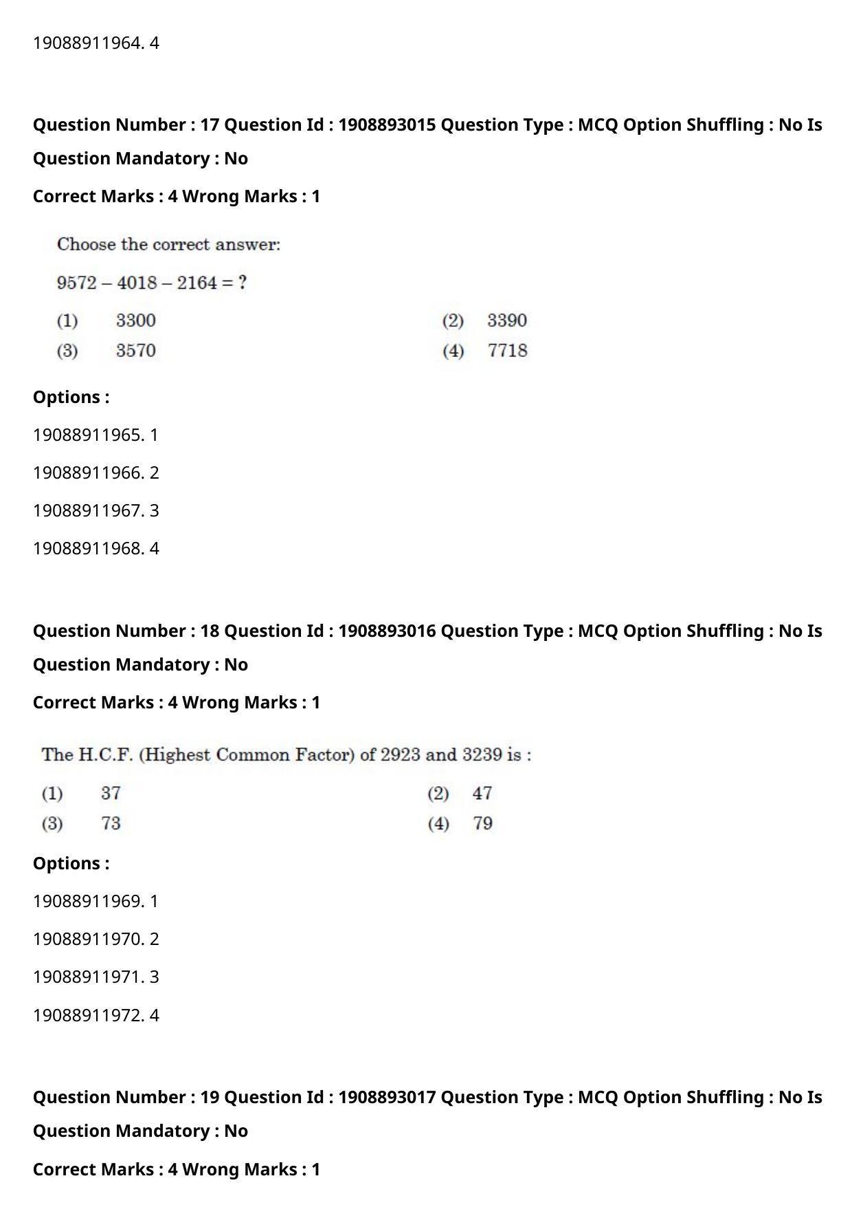 CUET PG 2021 PGQP14 Question Paper - Page 10