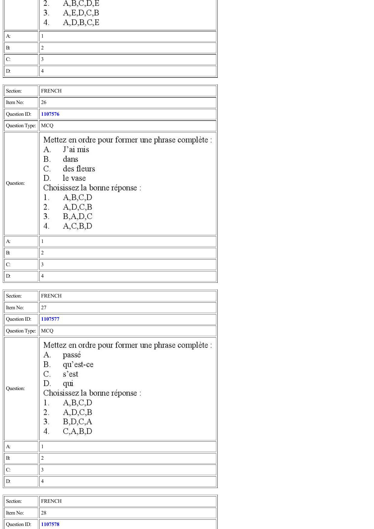 CUET 2022 Question Paper of French - Page 19