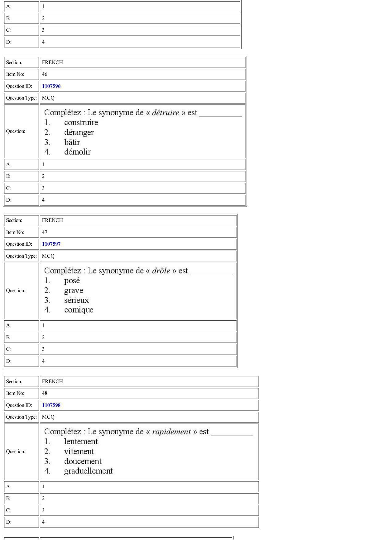 CUET 2022 Question Paper of French - Page 26