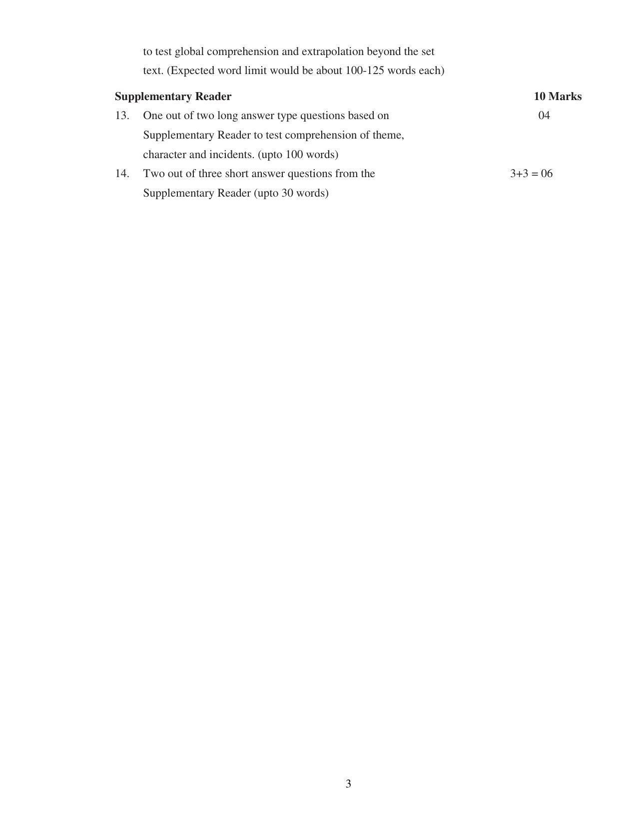 UBSE Class 11 Syllabus - Page 3