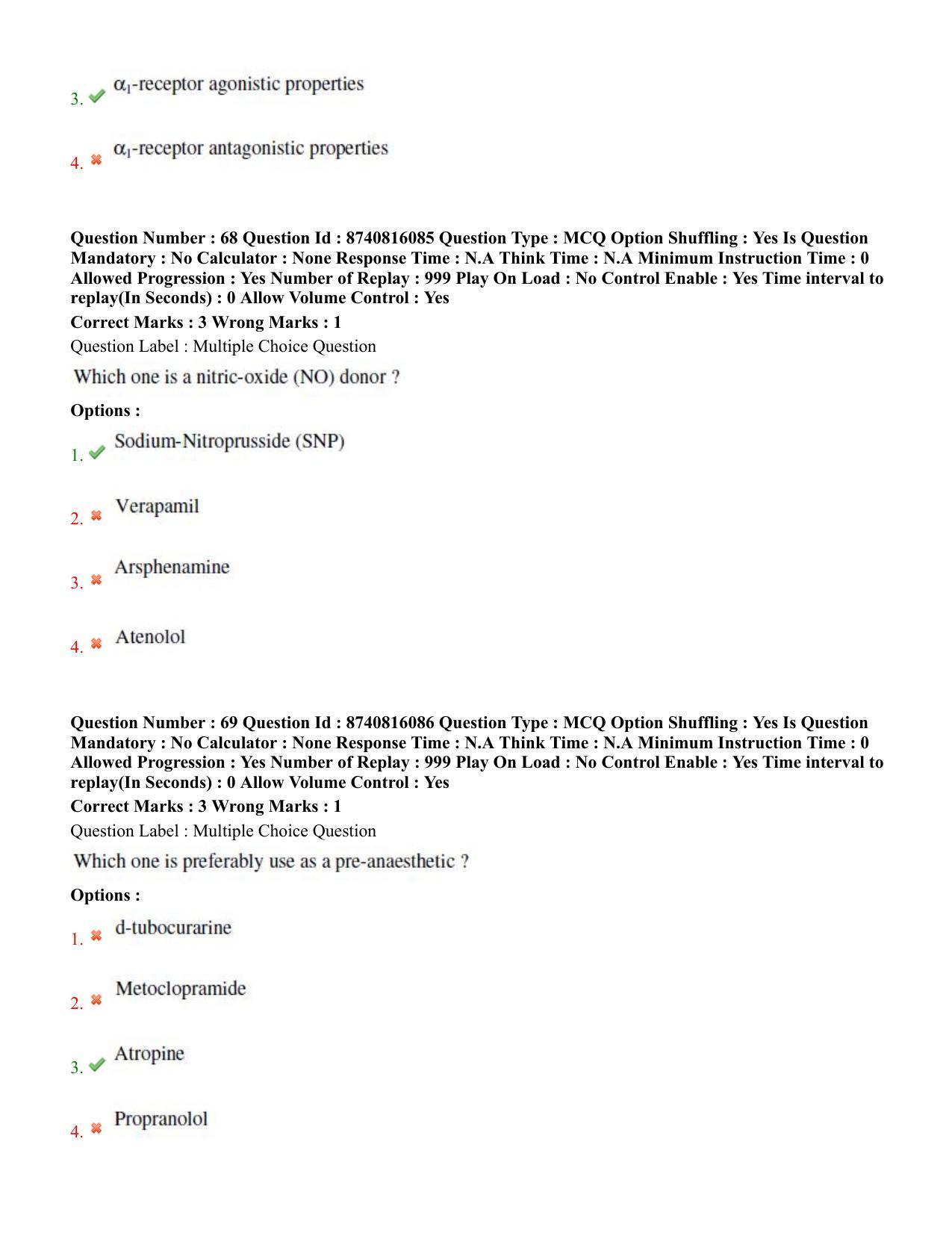 BHU RETVeterinary 2020 Question Paper - Page 40