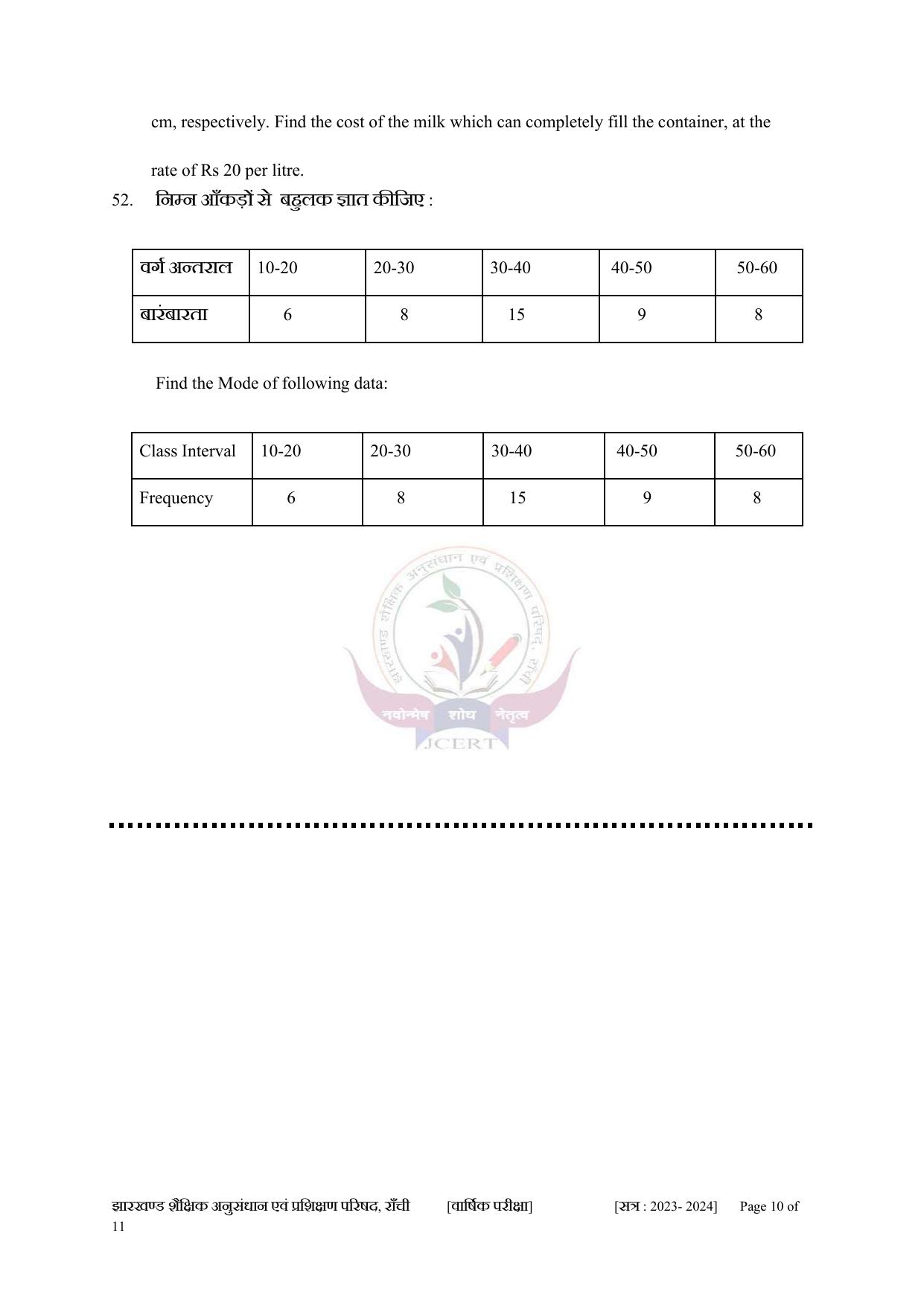 JAC Class 10 2024 Sample Paper (All Subjects) - Page 32