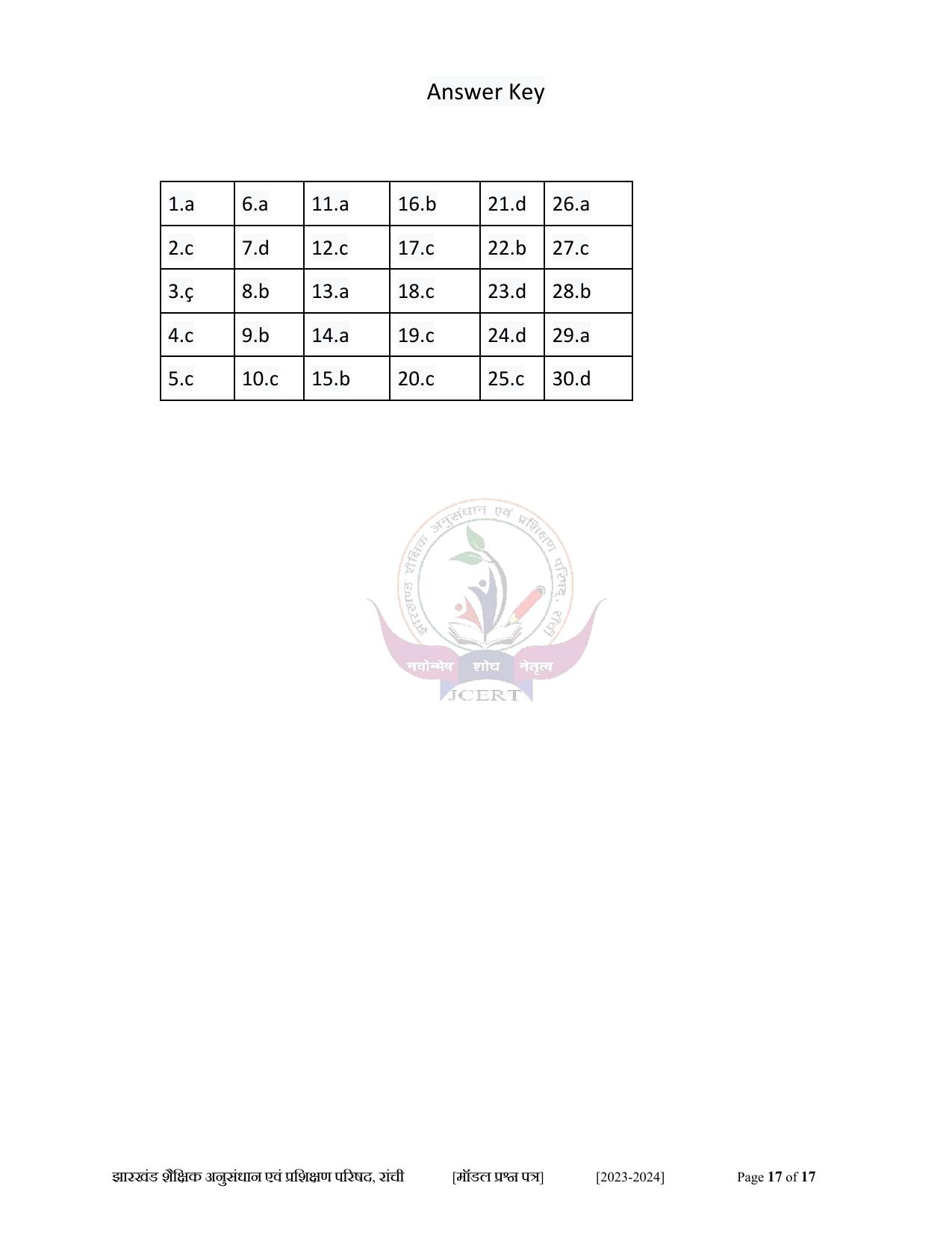 JAC Class 10 2024 Sample Paper (All Subjects) - Page 50