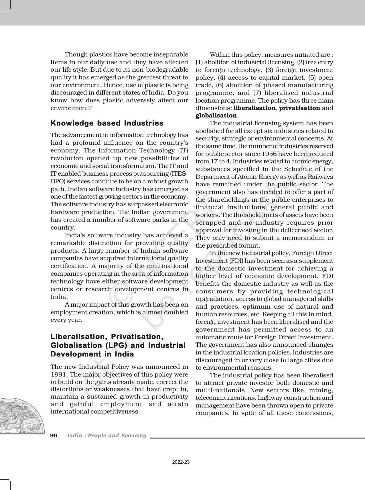 NCERT Book for Class 12 Geography (Part-II) Chapter 8 Manufacturing Industries - Page 12