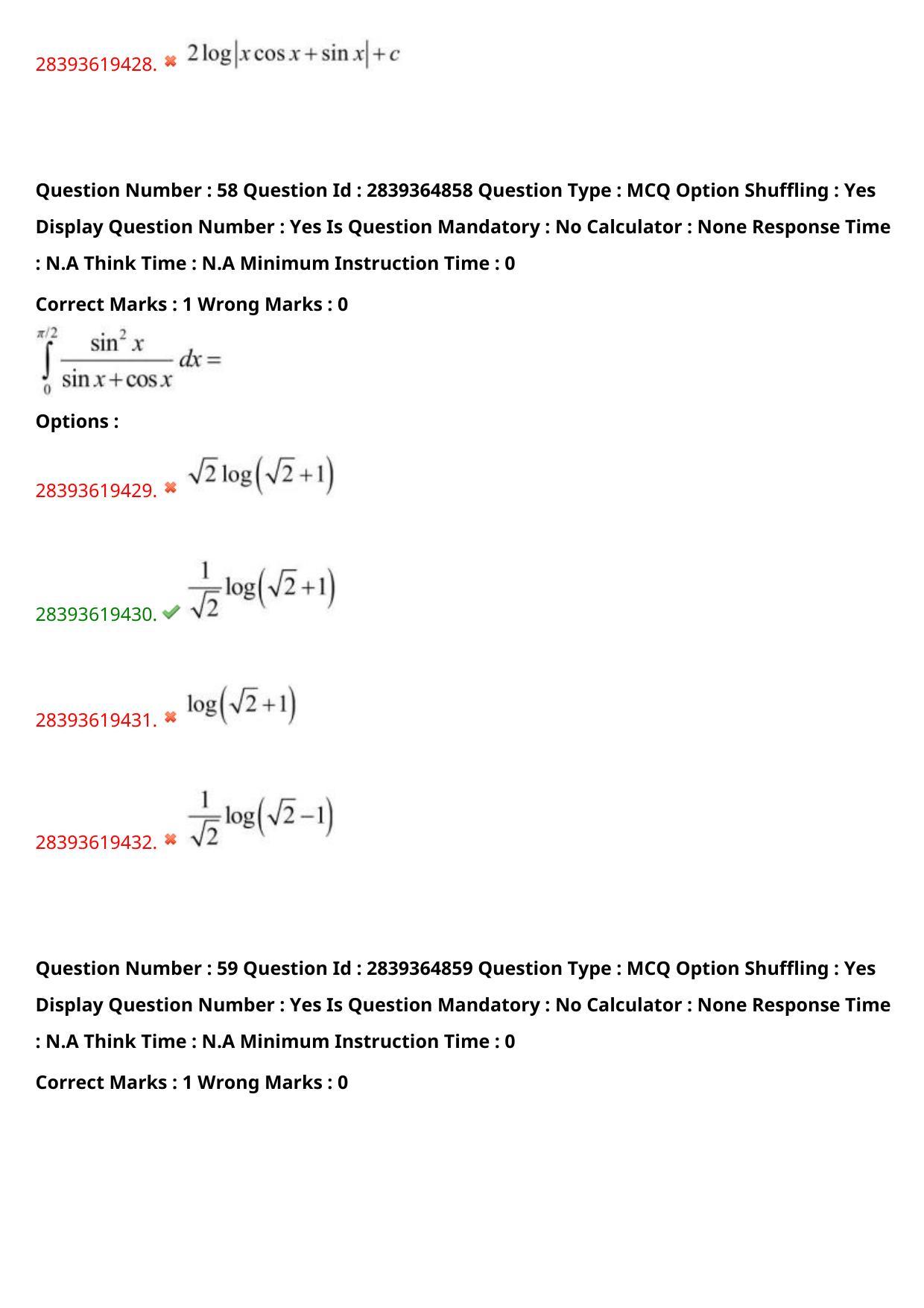 TS EAMCET 2023 Engineering Question Paper with Key (12 May 2023 Forenoon (English & Telugu) - Page 42