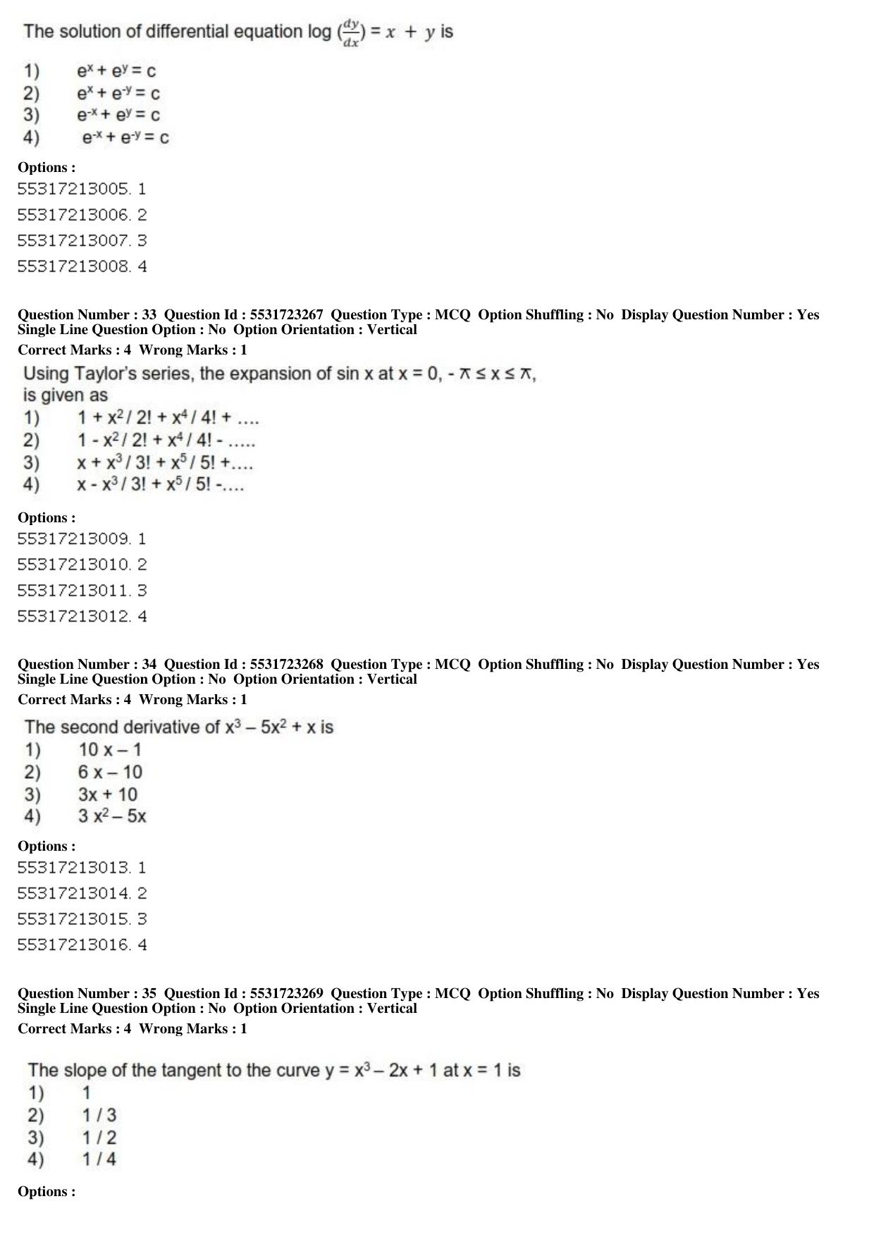 ICAR AIEEA PG 2019 STATISTICAL SCIENCE Question Paper - Page 11