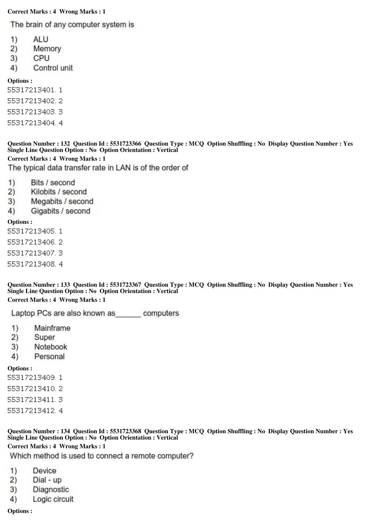 ICAR AIEEA PG 2019 STATISTICAL SCIENCE Question Paper - Page 41