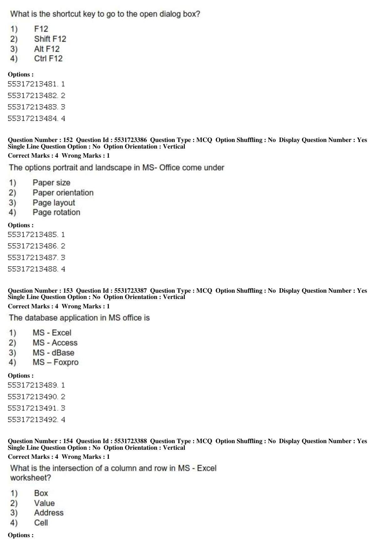 ICAR AIEEA PG 2019 STATISTICAL SCIENCE Question Paper - Page 47