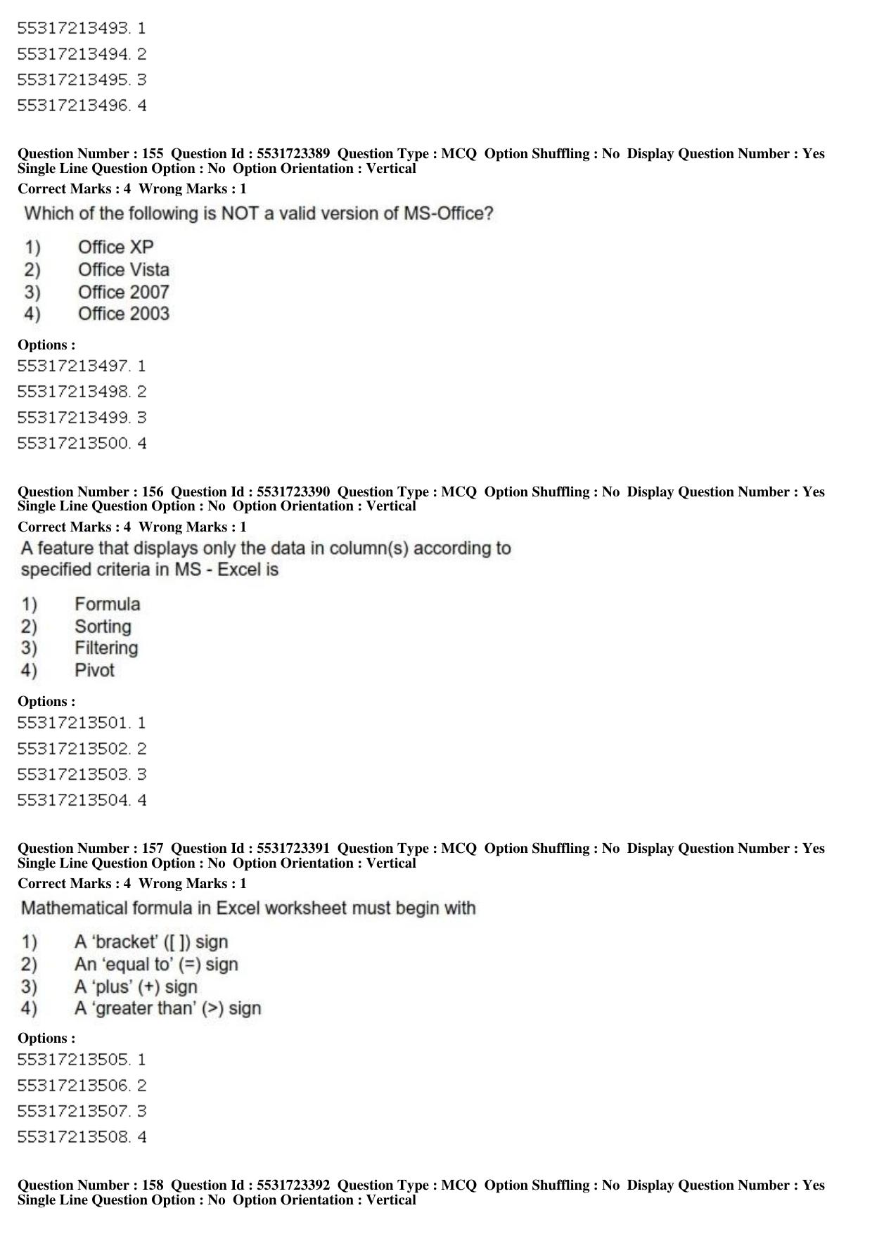 ICAR AIEEA PG 2019 STATISTICAL SCIENCE Question Paper - Page 48