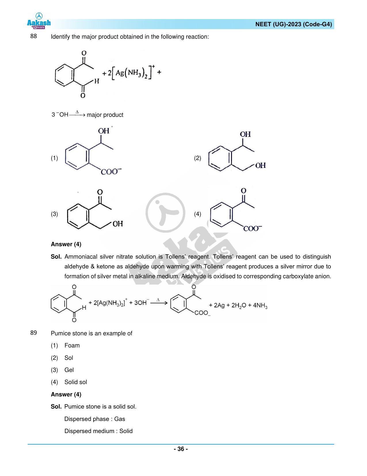 NEET 2023 Question Paper G4 - Page 36