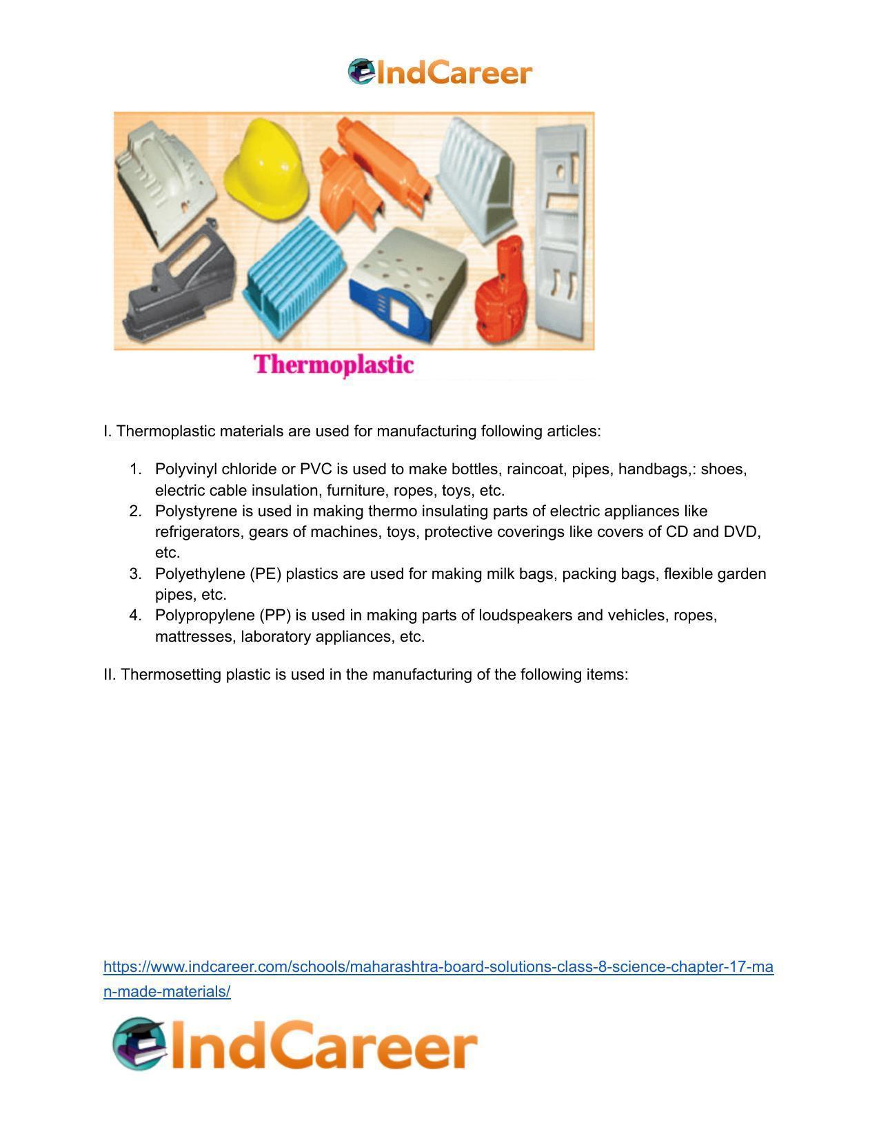 Maharashtra Board Solutions Class 8-Science: Chapter 17- Man-made Materials - Page 10