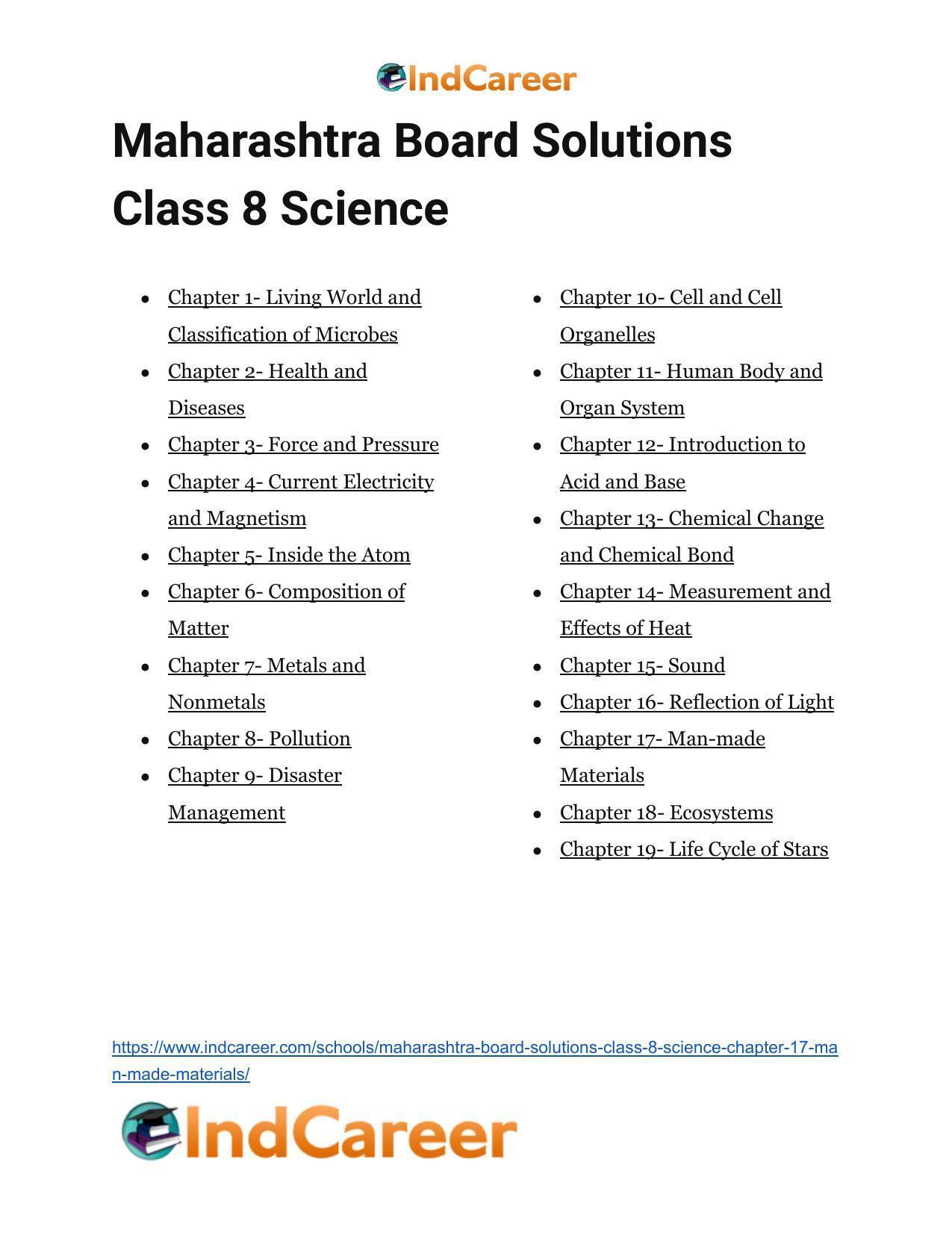 Maharashtra Board Solutions Class 8-Science: Chapter 17- Man-made Materials - Page 26