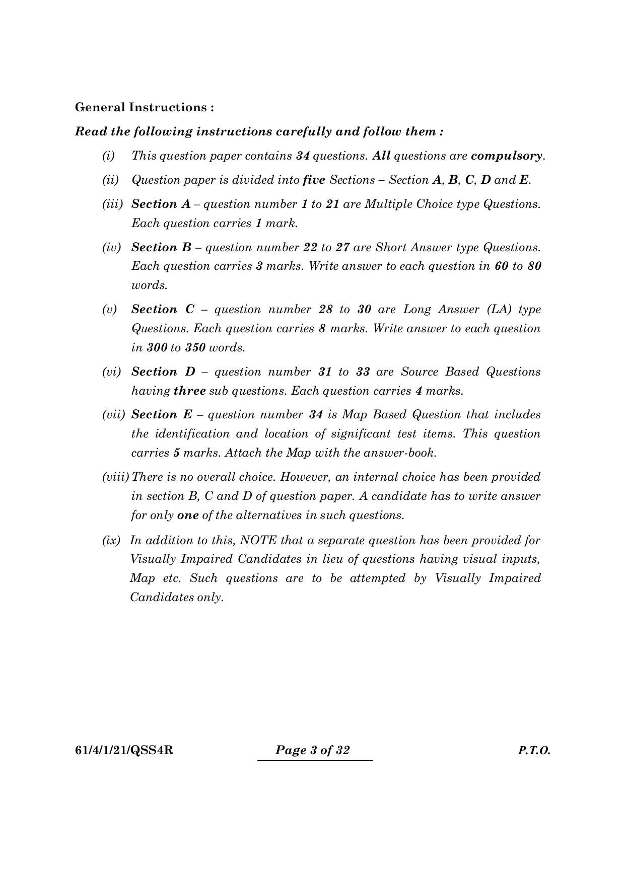 CBSE Class 12 61-4-1 History 2024 Question Paper - Page 3