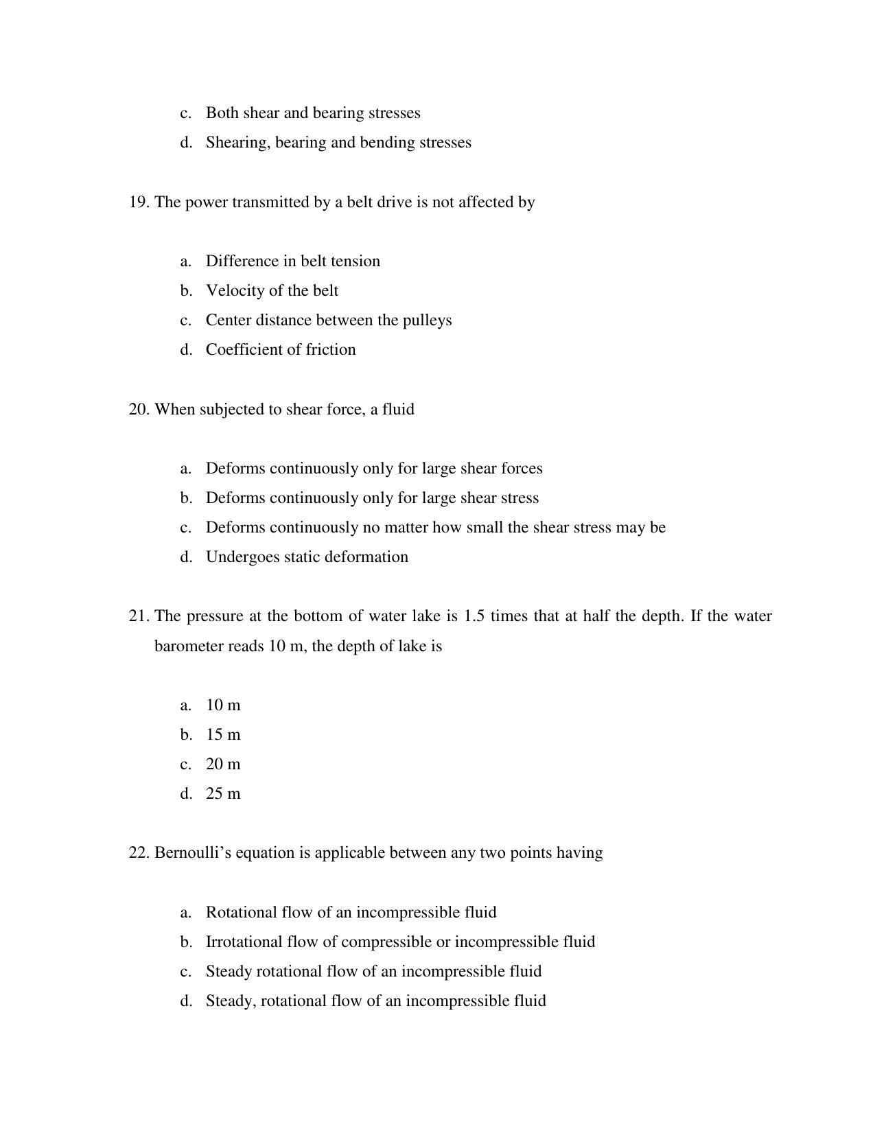 OJEE 2015 PGAT_MECH Question Paper - Page 6