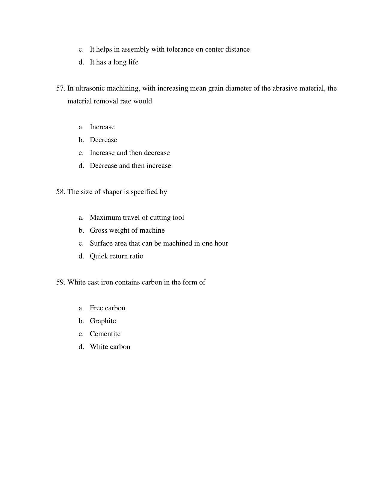 OJEE 2015 PGAT_MECH Question Paper - Page 15