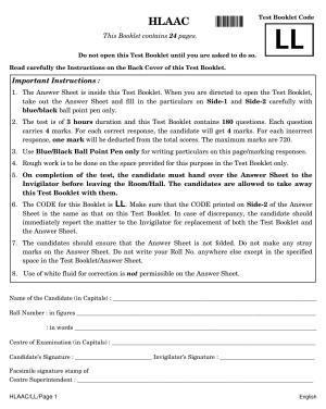 NEET English LL 2019 Question Paper