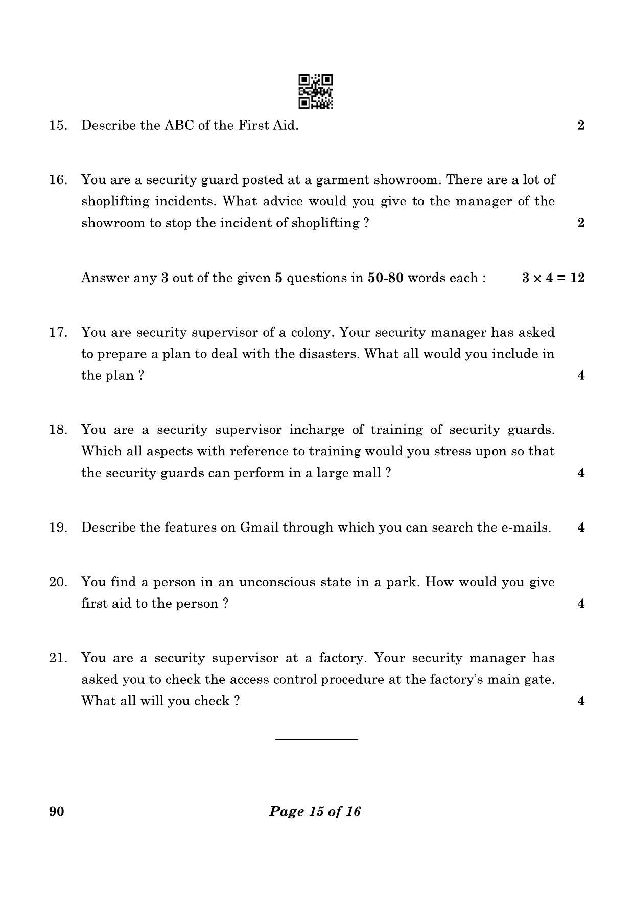 CBSE Class 10 90_Security 2023 Question Paper - Page 15