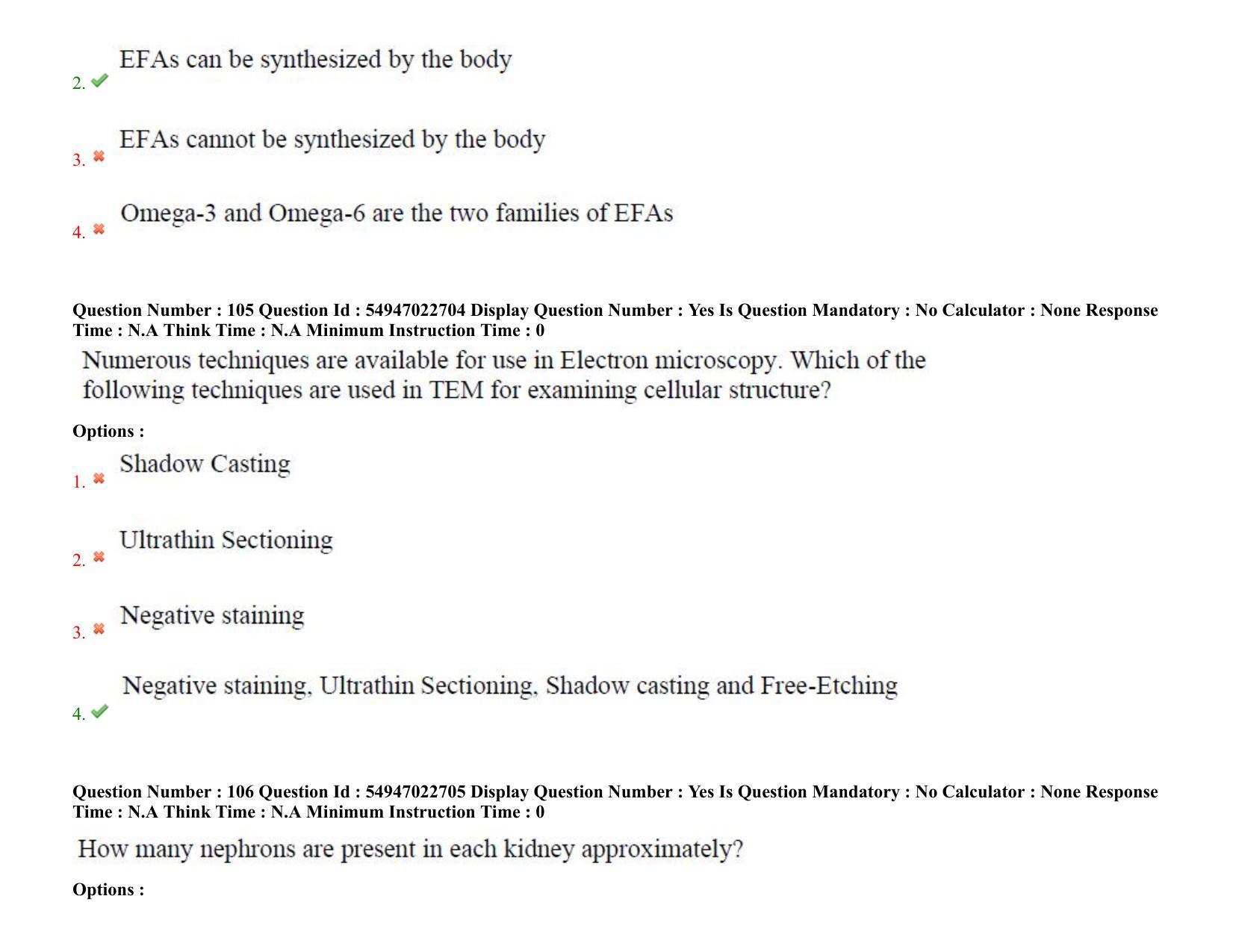 AP RCET 2022: Bio Chemistry-  17/10/2022 (Monday) Session-I Question Paper With keys - Page 71