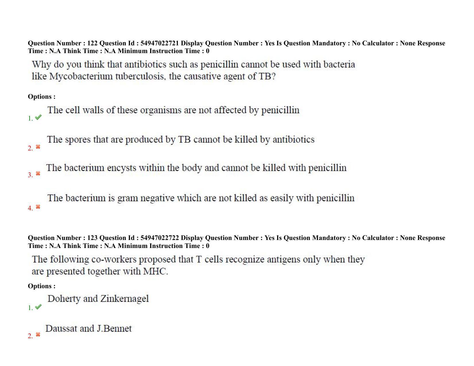 AP RCET 2022: Bio Chemistry-  17/10/2022 (Monday) Session-I Question Paper With keys - Page 81
