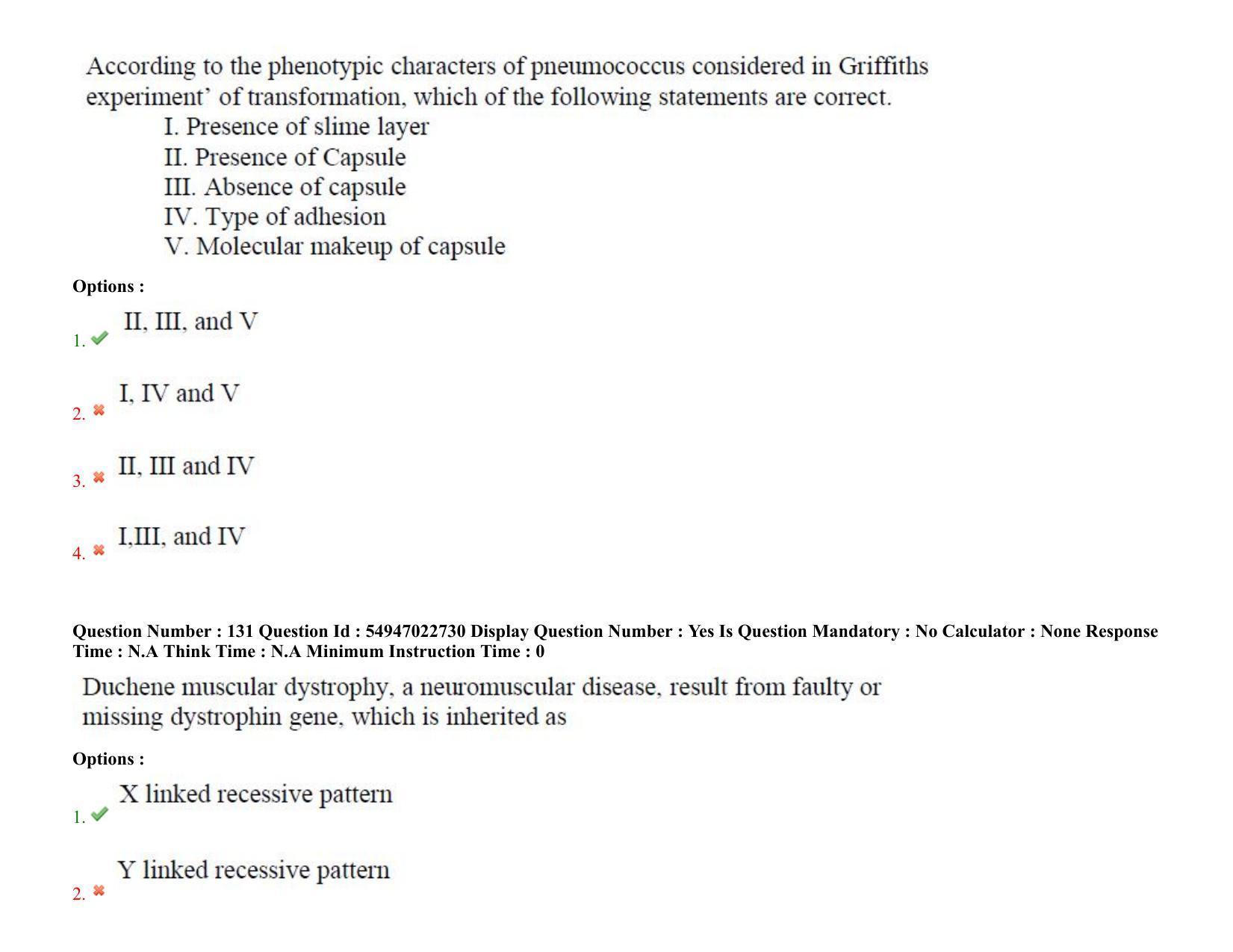 AP RCET 2022: Bio Chemistry-  17/10/2022 (Monday) Session-I Question Paper With keys - Page 86