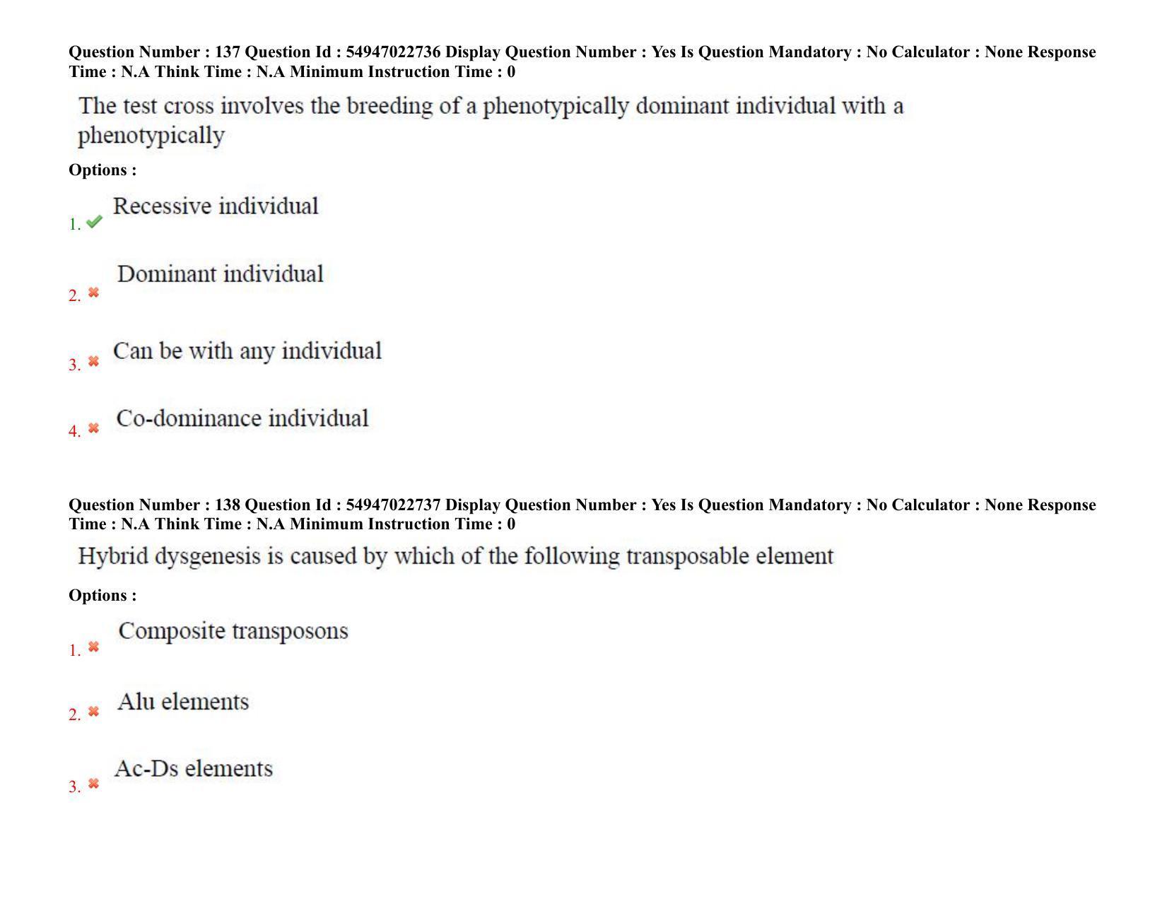 AP RCET 2022: Bio Chemistry-  17/10/2022 (Monday) Session-I Question Paper With keys - Page 90