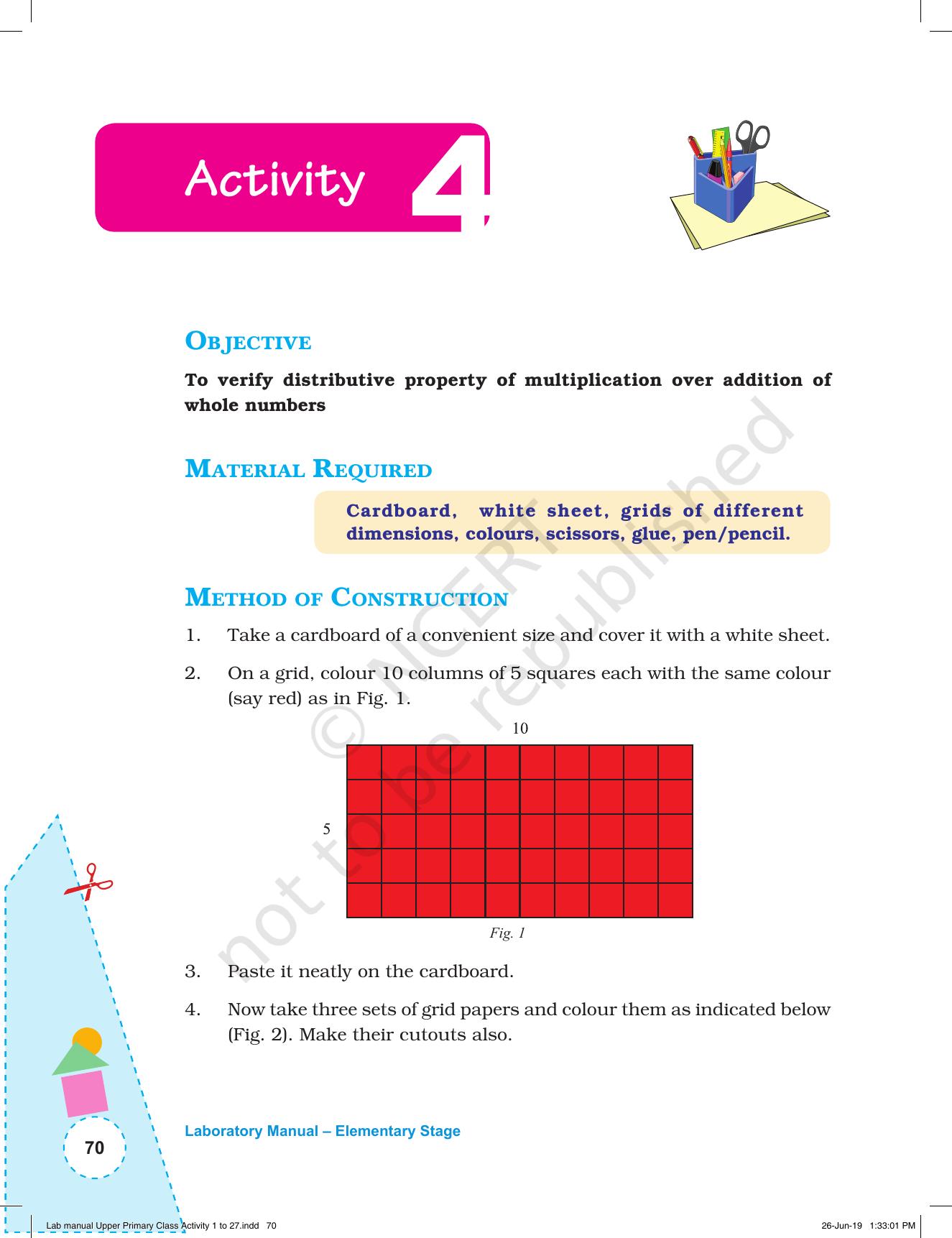 NCERT Laboratory Manuals for Class VI to VIII: Mathematics - Activities for VI to VIII (1- 27) - Page 8