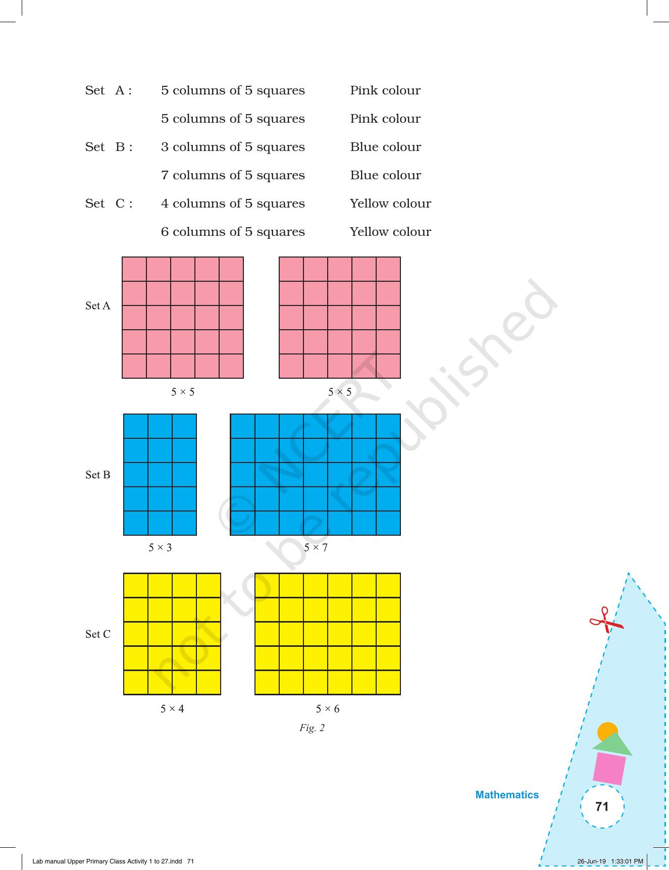 NCERT Laboratory Manuals for Class VI to VIII: Mathematics - Activities for VI to VIII (1- 27) - Page 9