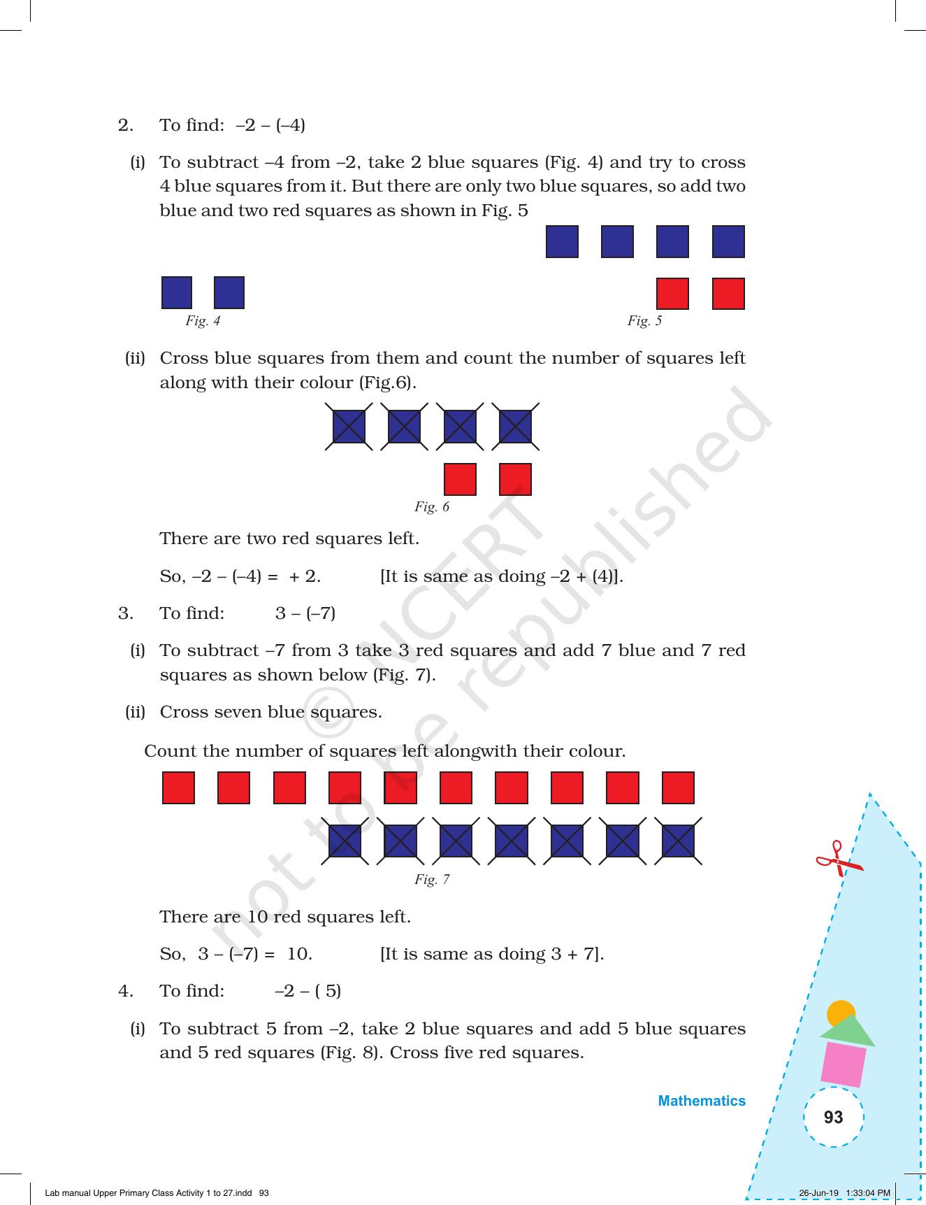 NCERT Laboratory Manuals for Class VI to VIII: Mathematics - Activities for VI to VIII (1- 27) - Page 31