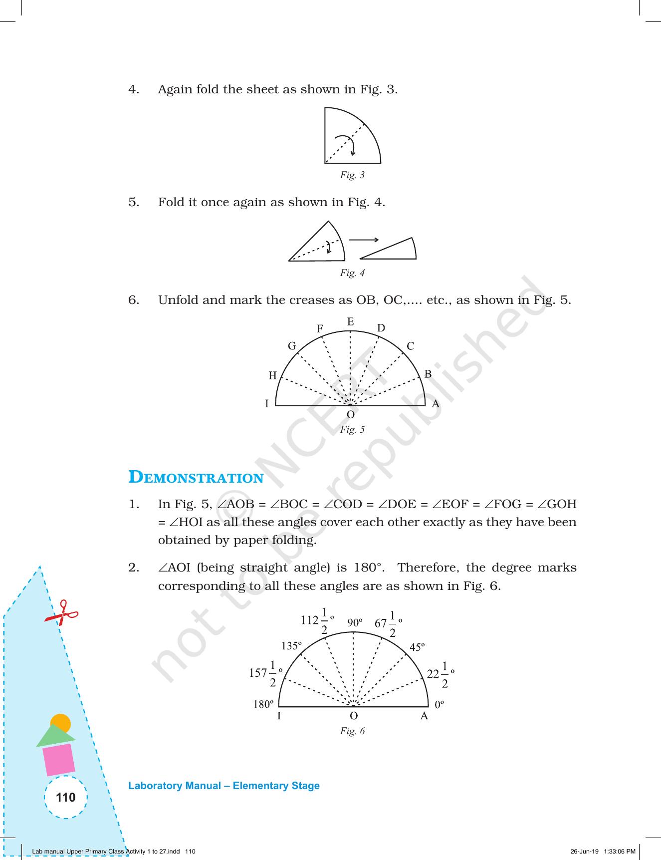 NCERT Laboratory Manuals for Class VI to VIII: Mathematics - Activities for VI to VIII (1- 27) - Page 48