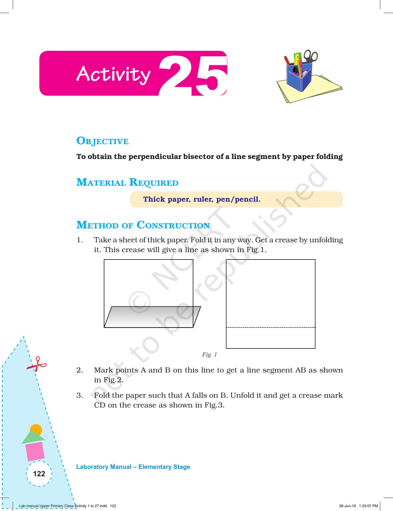 NCERT Laboratory Manuals for Class VI to VIII: Mathematics - Activities for VI to VIII (1- 27) - Page 60