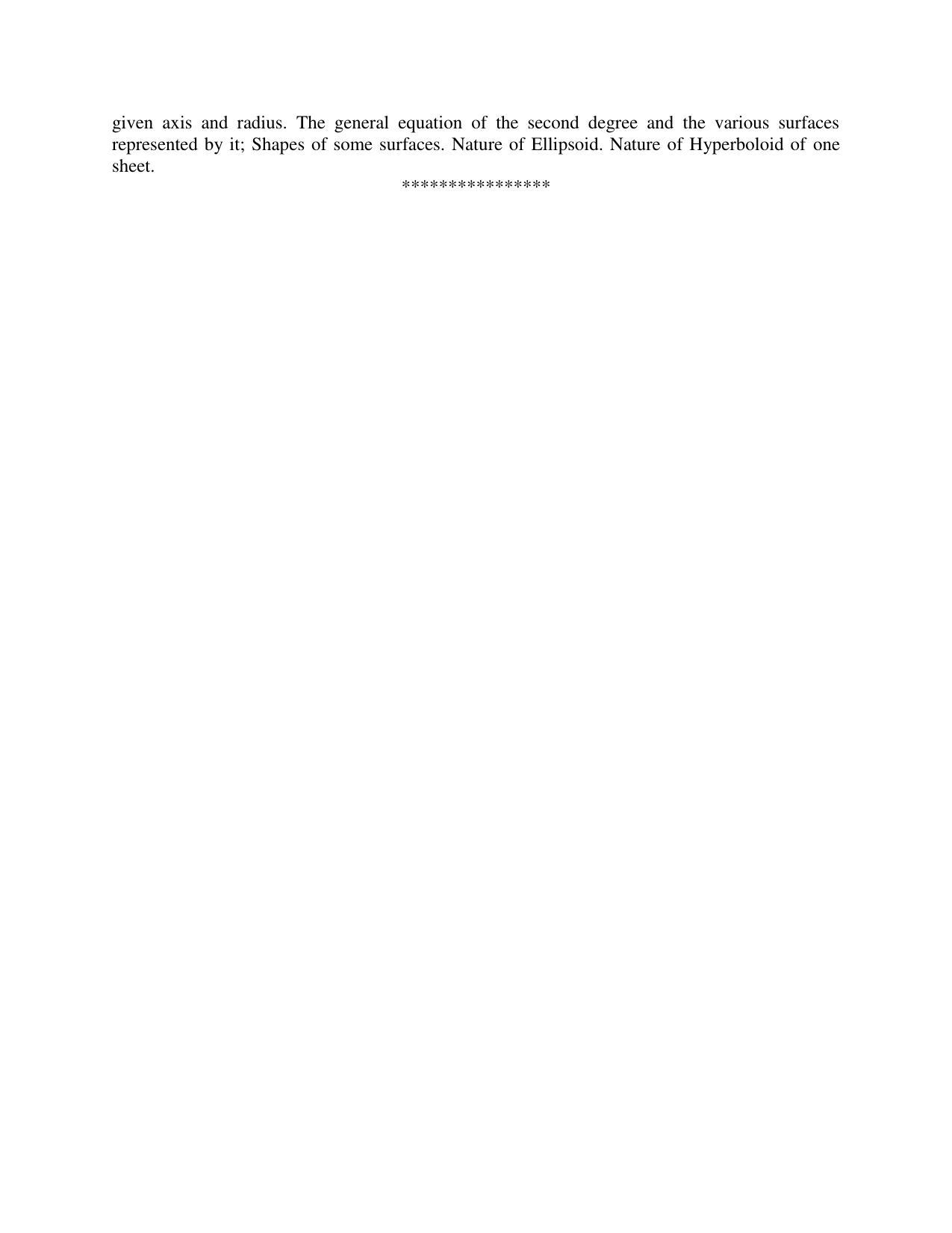 AP PGCET MATHEMATICAL SCIENCES Syllabus - Page 3
