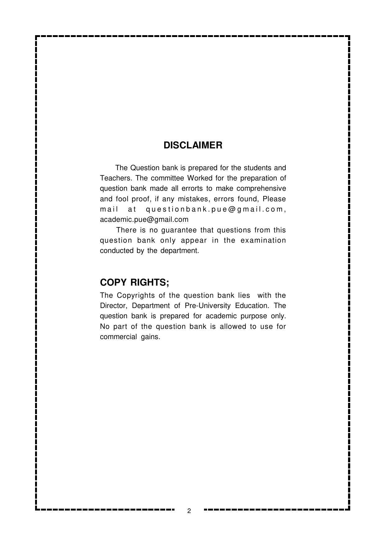Karnataka 2nd PUC Question Bank for Urdu - Page 2