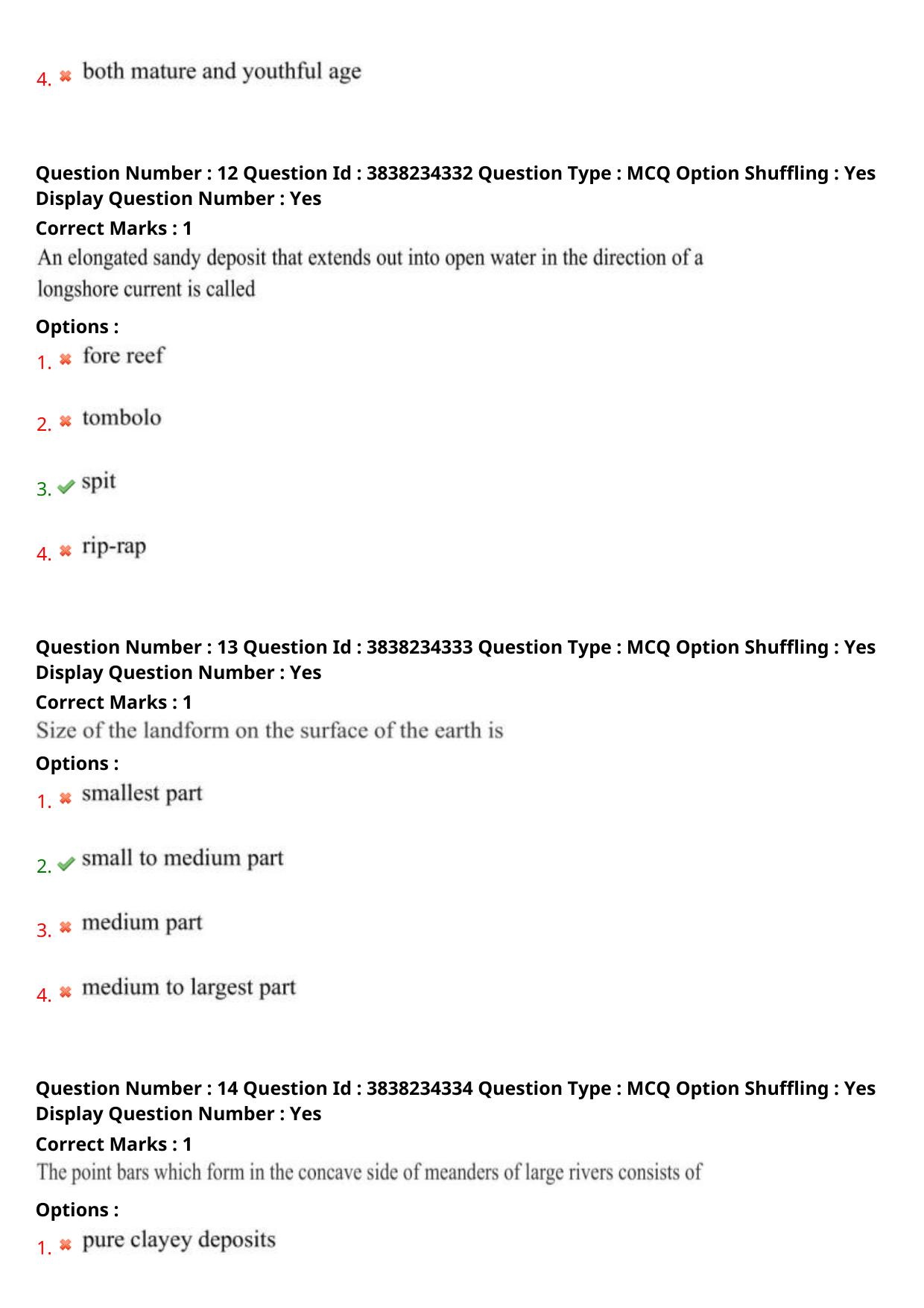TS PGECET 2024: Geo Engineering & Geo Informatics Question Papers with Answer - Page 8