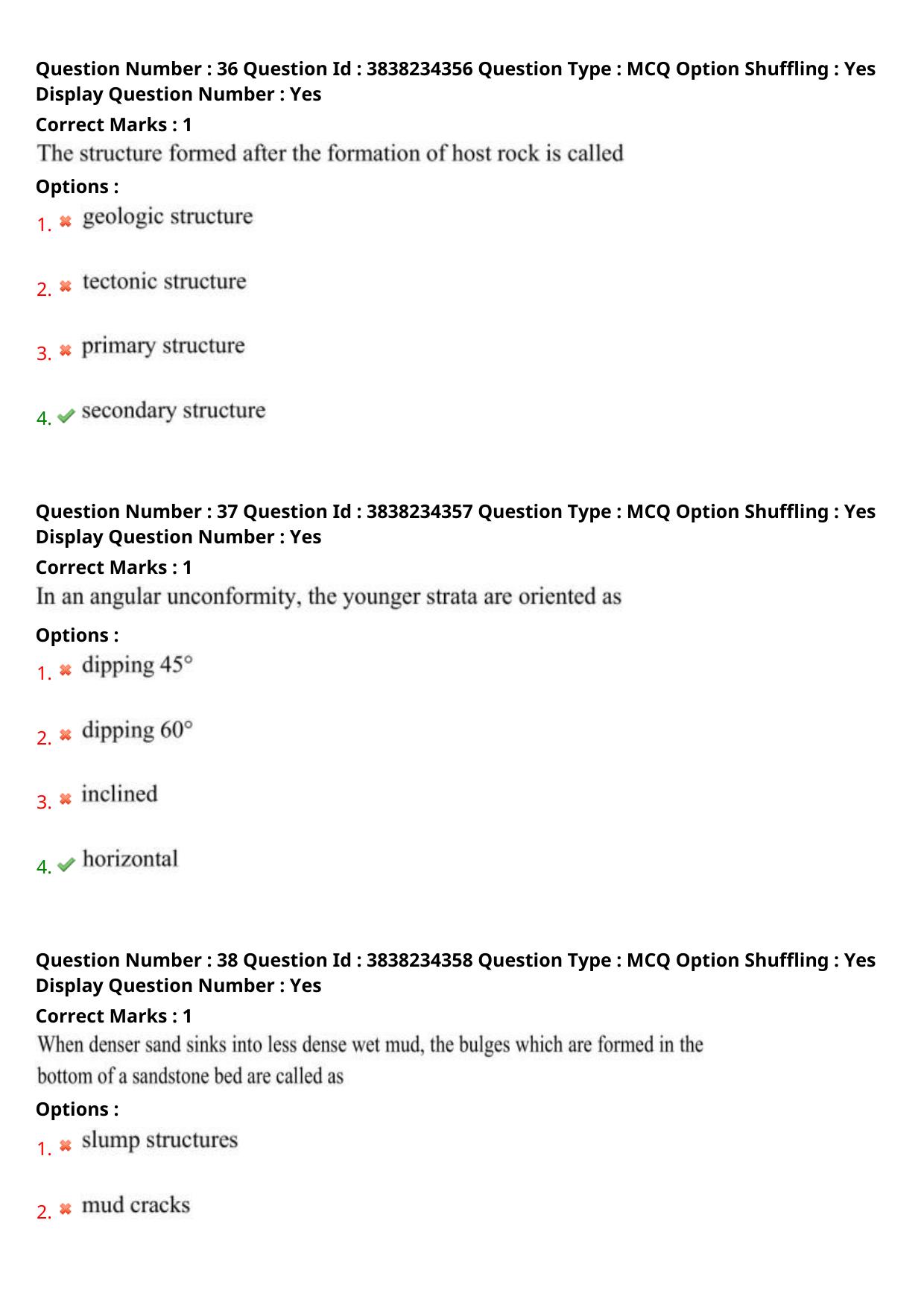 TS PGECET 2024: Geo Engineering & Geo Informatics Question Papers with Answer - Page 17