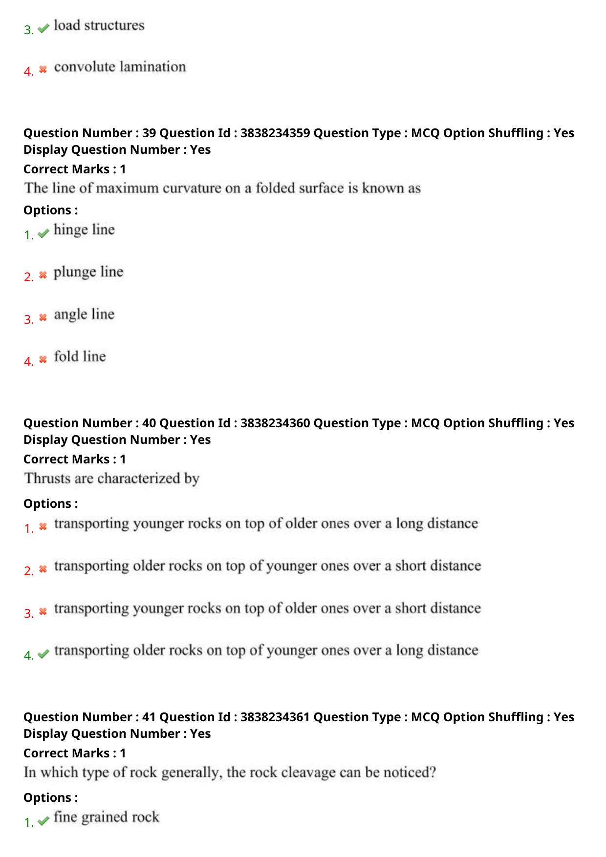 TS PGECET 2024: Geo Engineering & Geo Informatics Question Papers with Answer - Page 18